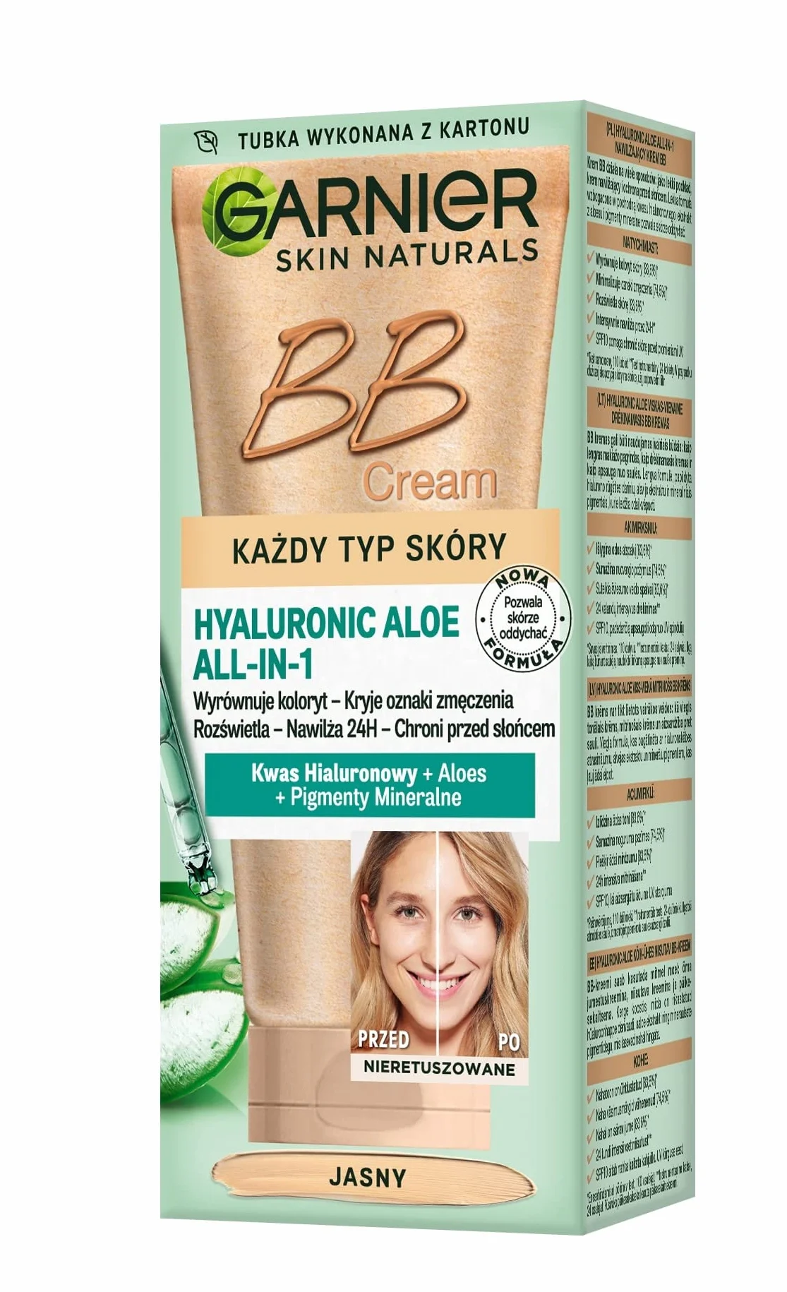Garnier Skin Naturals Krem Bb, Light, 50 ml
