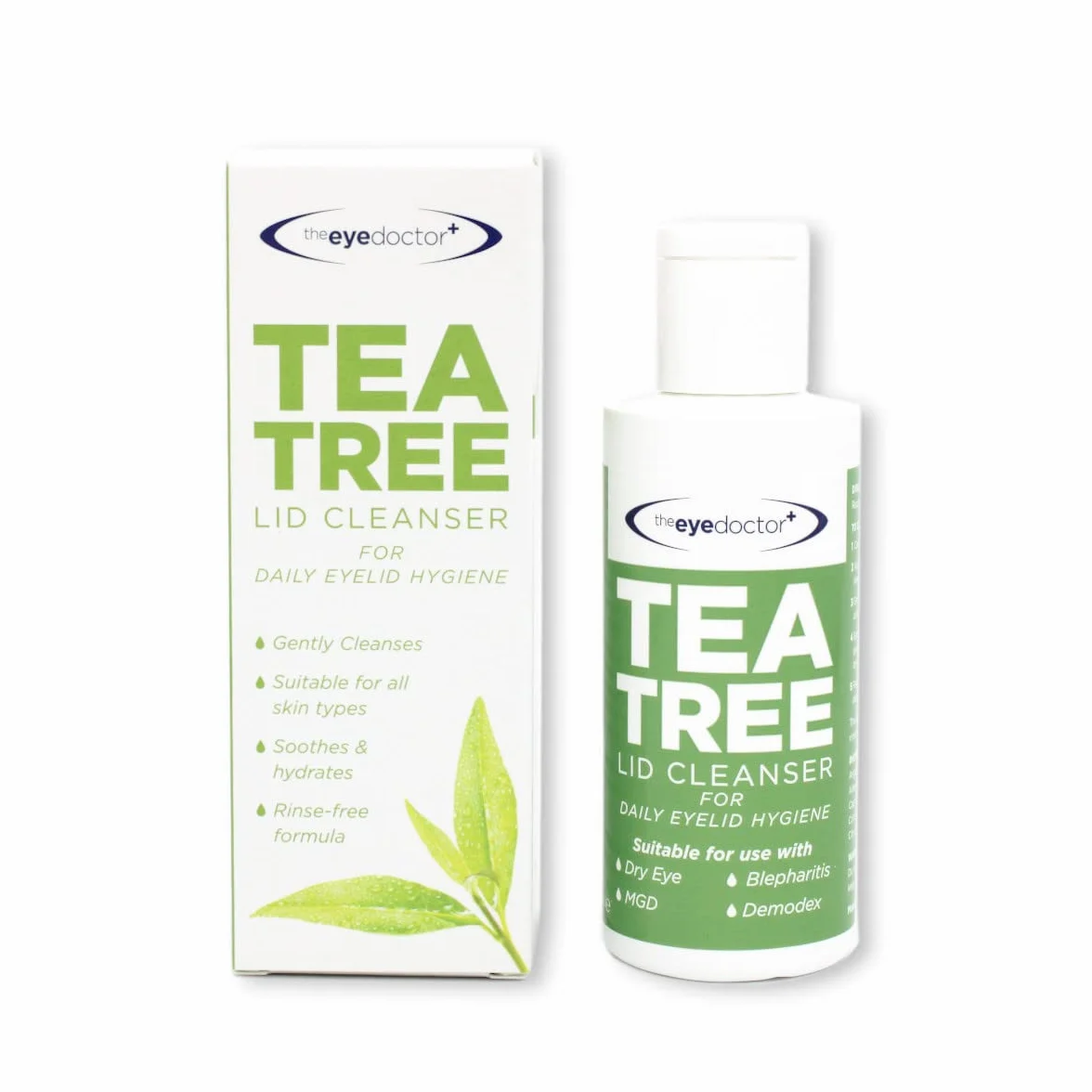 The Eye Doctor Środek do czyszczenia powiek z drzewa herbacianego 100 ml – higiena powiek