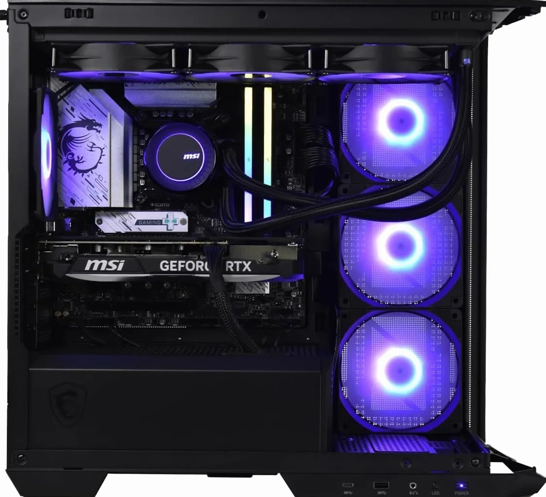 M.Red PC Gamer Powered by MSI CBT013-04 - Procesor Intel Core i5-14600KF, GeForce RTX 4070 Super, 32 GB DDR5, 2 do SSD NVMe, Windows 11 Rodzina