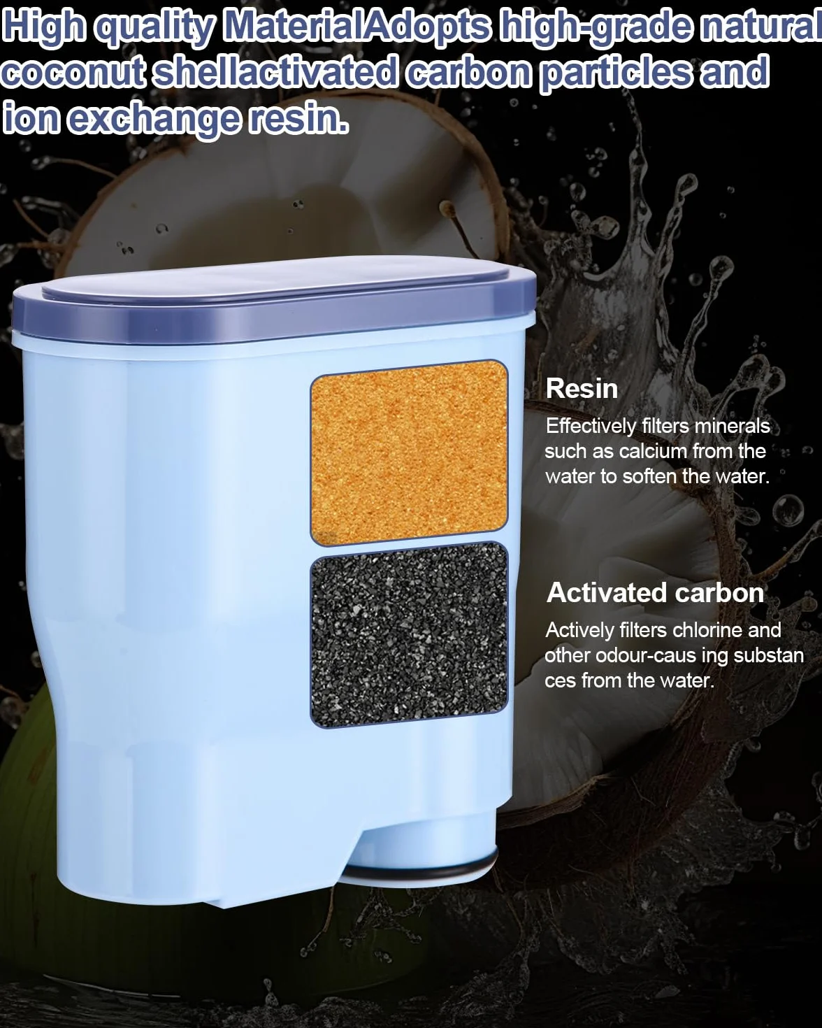 Zestaw 6 zapasowych filtrów do wody Philips AquaClean CA6903/10 CA6903/22 Saeco