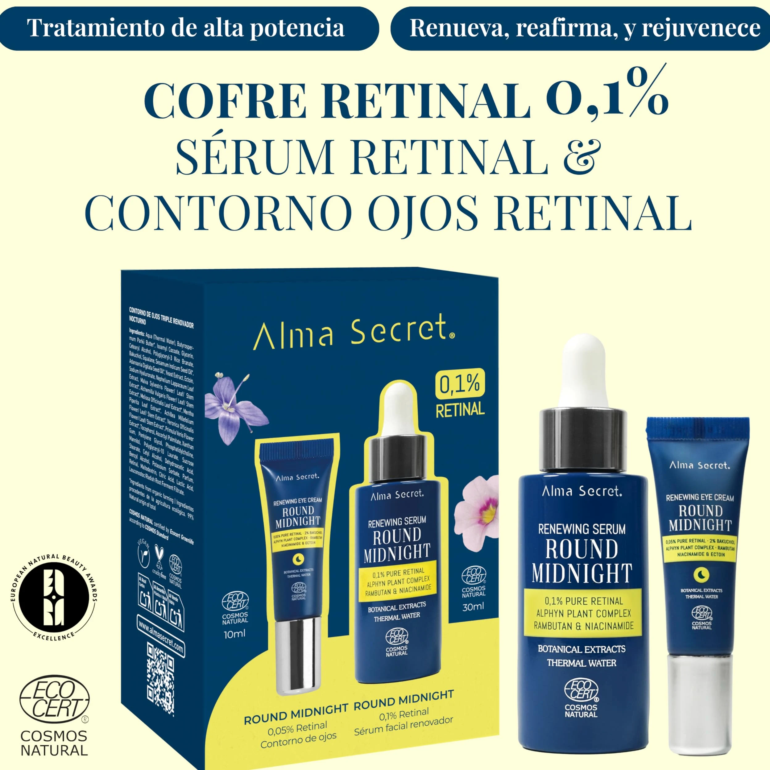 Serum do twarzy z wieloma kapsułkami Retinal konturowymi oczami przeciwzmarszczkowy rozświetlacz regenerujący wegański nawilżający maska na oczy w zestawie pielęgnacja na noc wszystkie rodzaje skóry