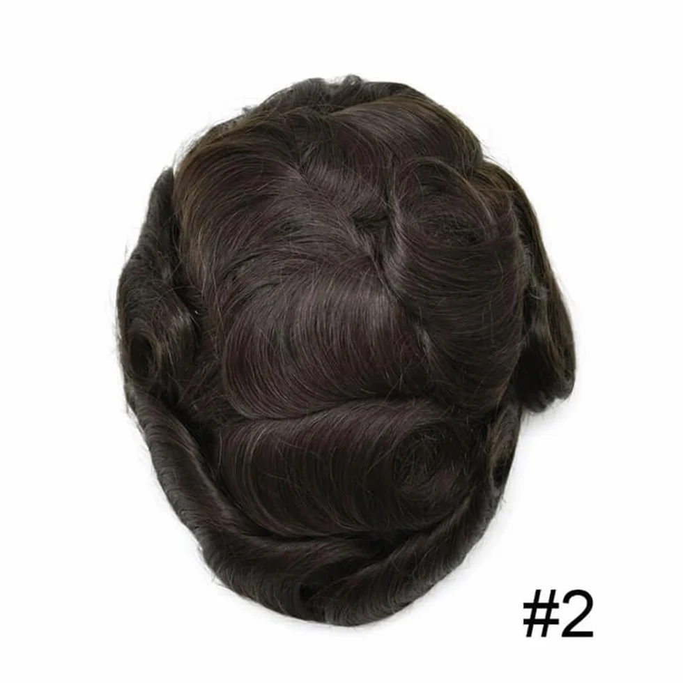 Mężczyźni Dredy podwójne węzły skóra afro peruka męska włosy ludzkie locs warkocze męskie Fryzura(2,6x8)