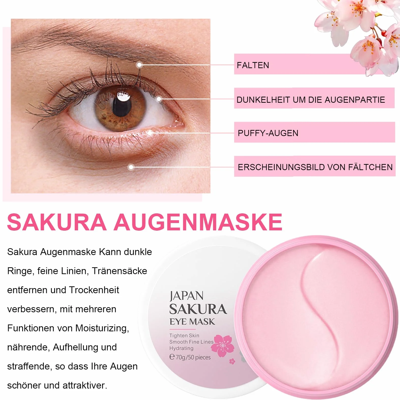 Zestaw do pielęgnacji skóry dla nastolatek, japoński zestaw do pielęgnacji skóry Sakura, zestaw do pielęgnacji twarzy przeciwstarzeniowej, codzienna pielęgnacja urody z mydłem, tonikiem, serum, kremem