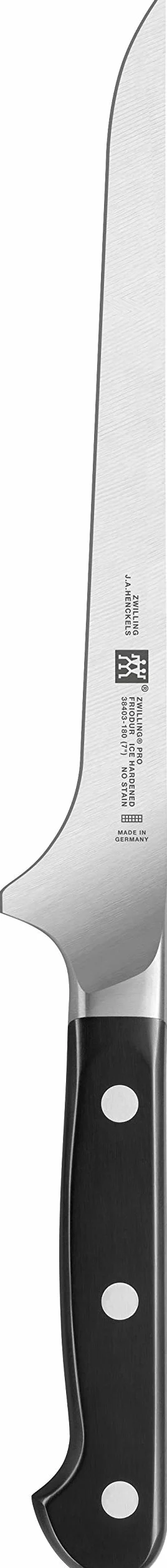 Zwilling PRO Nóż do filetowania stal srebrny czarny 18 cm