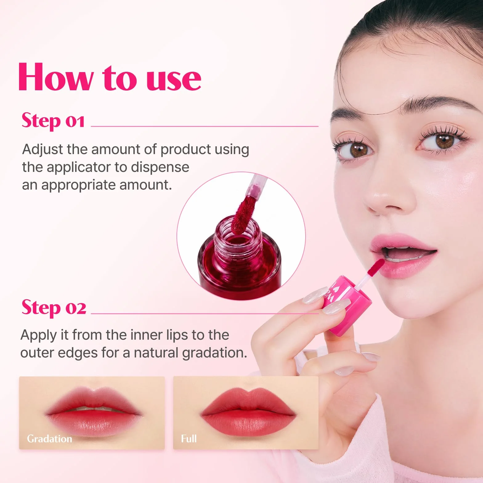 ETUDE - Dear Darling Water Tint (Red Grape Fruit)