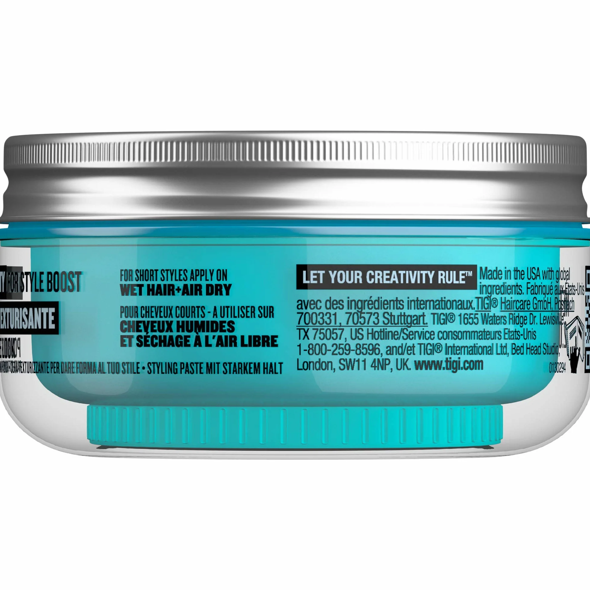Tigi Bed Head Manipulator, Pasta do Włosów Nadająca Teksturę, o Mocnym Utrwaleniu, 57 g