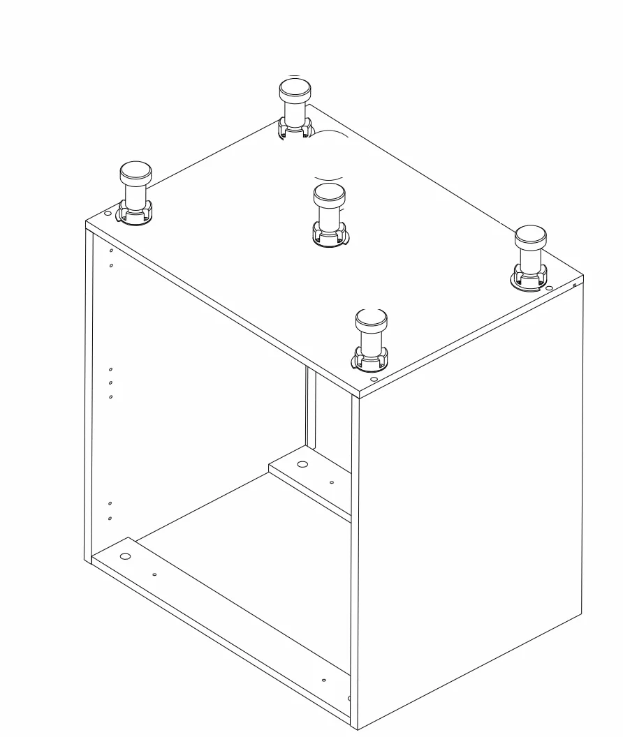 Szafka kuchenna dolna 80x82x47 cm Grafit Matowa stojąca z płyty laminowanej bez blatu moduł kuchenny