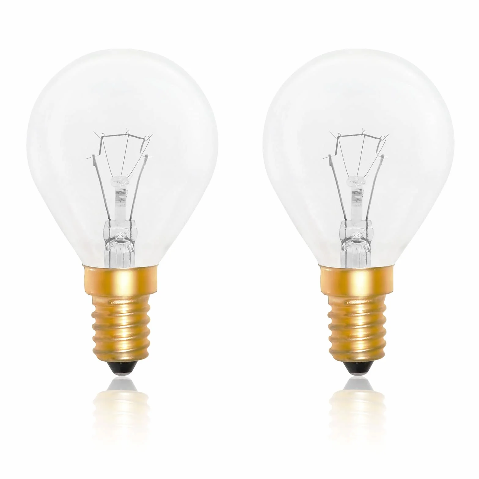 Ampoule de Four Dimmable Edison E14 G45 410LM 2700K Blanc Chaud Lot de 2