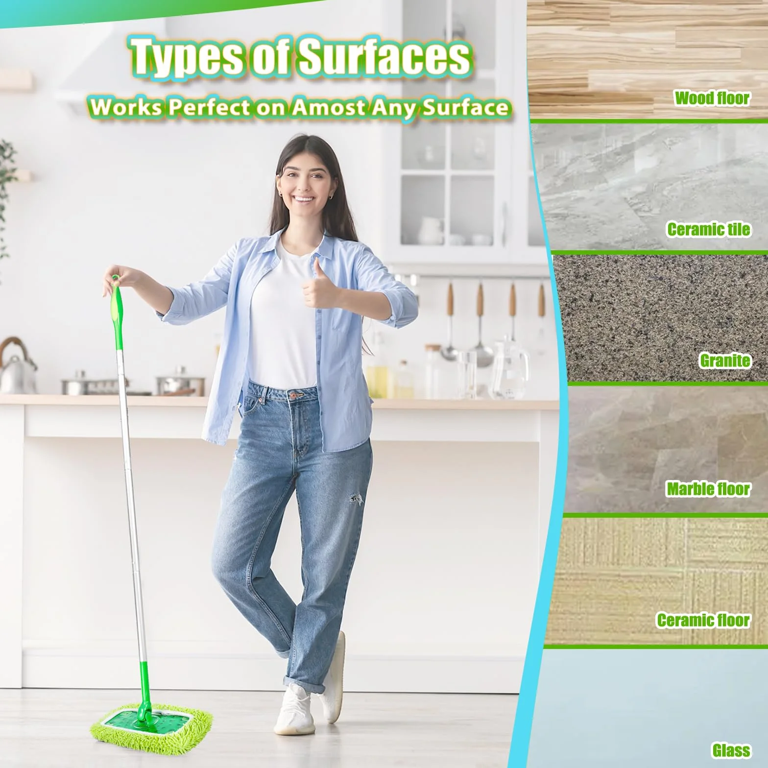 Swiffer Zestaw 10 ściereczek podłogowych z mikrofibry wielokrotnego użytku