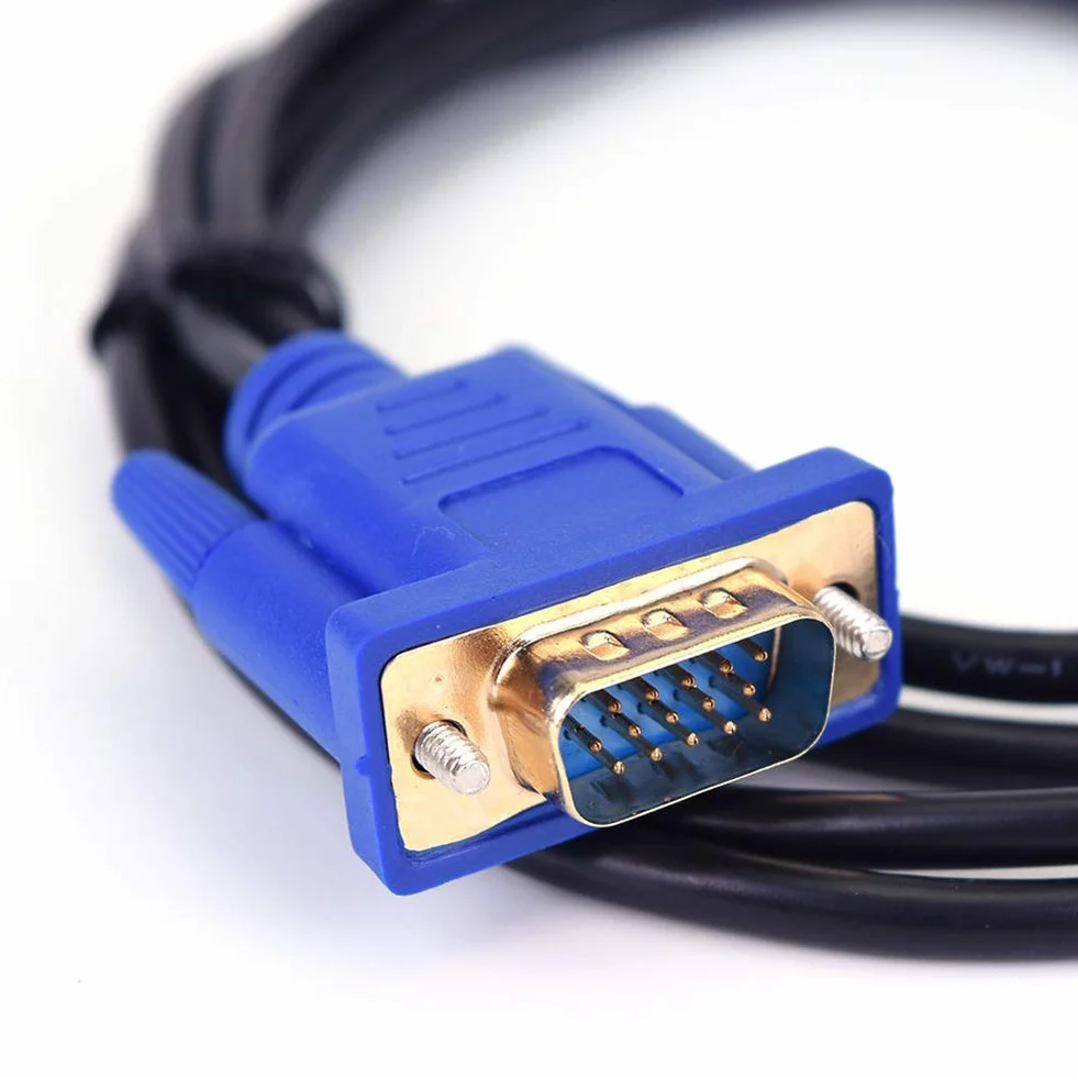 Konwerter kabla HDMI na VGA, 1080P HDTV HDMI na VGA męski 15-pinowy adapter kabel do PC TV 10 m