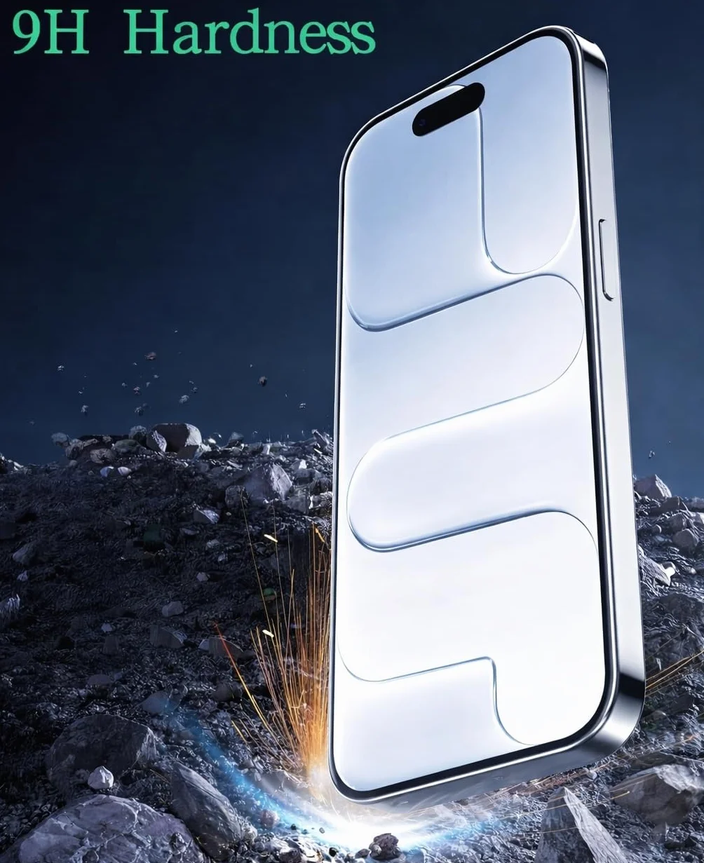 3 szt. pancerna folia ochronna ze szkła hartowanego do iPhone 17 Air Screen Protector folia ochronna na ekran odporna na zarysowania twardość 9H HD folia ochronna na wyświetlacz 6,5 cala szkło