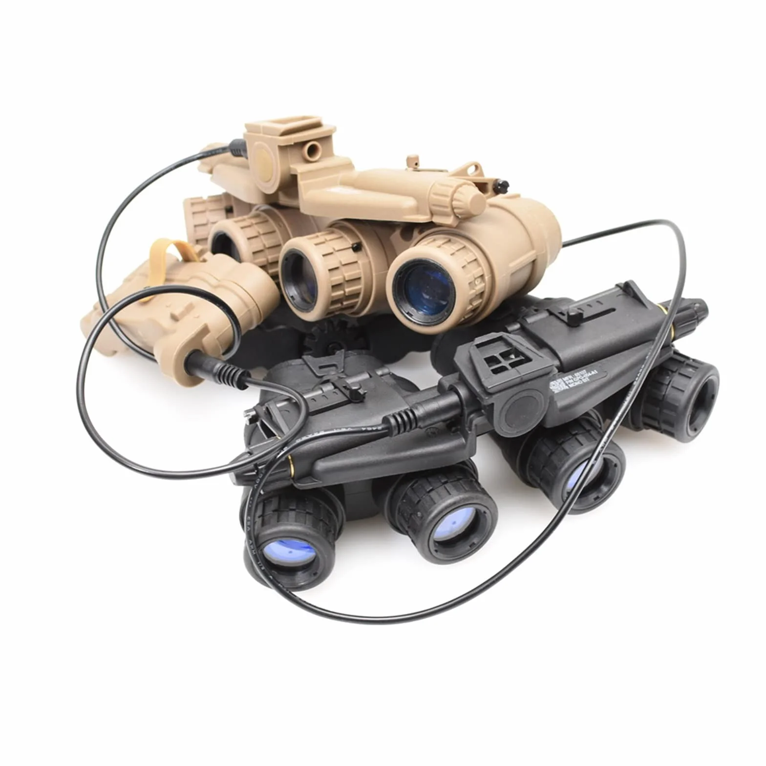 Noktowizor, FMA GPNVG 18 Gogle noktowizyjne Akcesoria do kasku Model NVG DUMMY z soczewką roboczą i kablem Do Nocnego OgląDania Lub Obserwacji (Color : A)