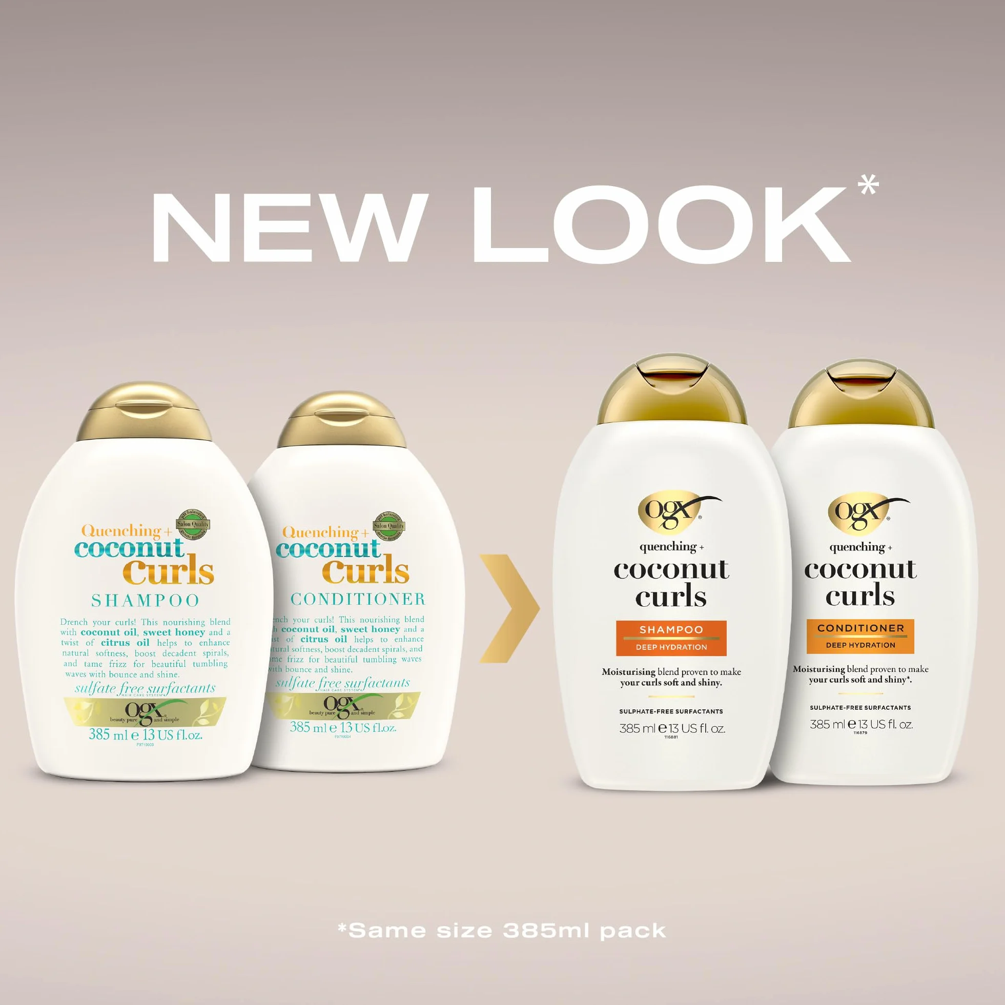 Ogx Coconut Curls Odżywka do Włosów 385 ml