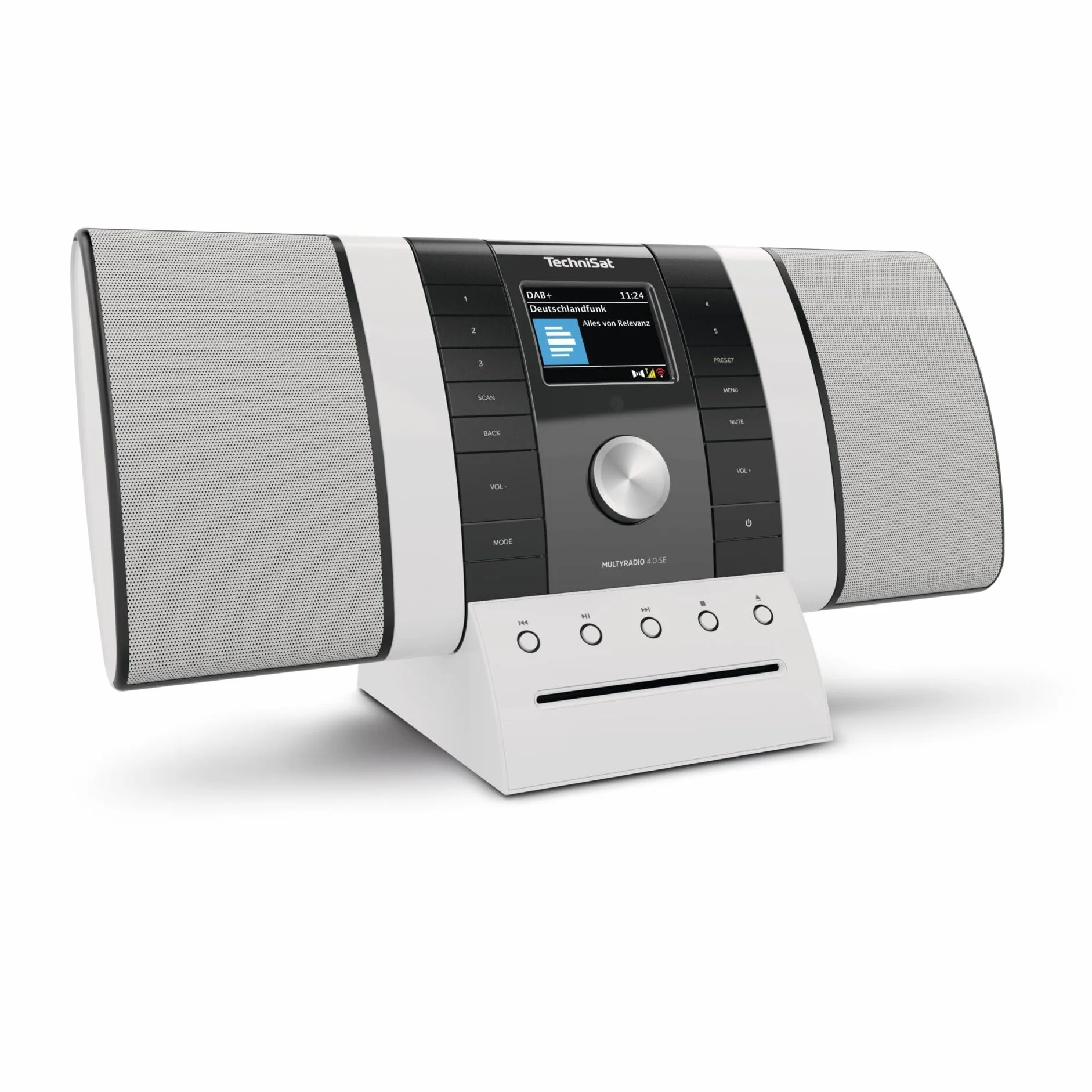 TechniSat MultyRadio 4.0 SE DAB+ UKW Internetradio mit CD-Player Farbdisplay