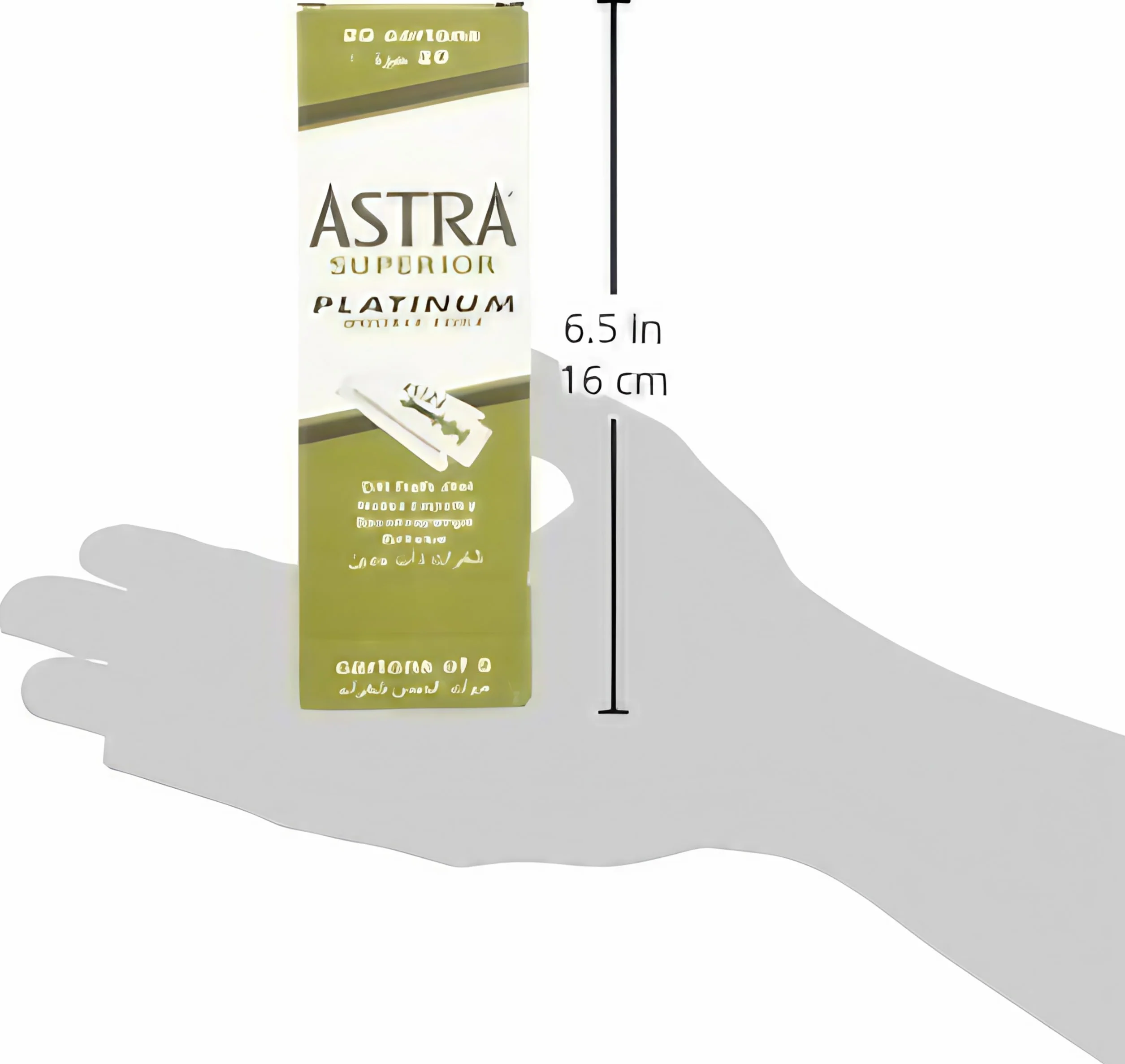 Astra Superior Platinum żyletki do golarki, 100 sztuk