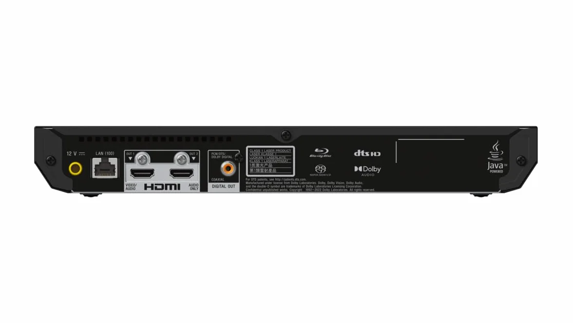 Sony | UBP-X700/K | Odtwarzacz Blu-ray™ 4K Ultra HD z HDR10 i Dolby Vision™