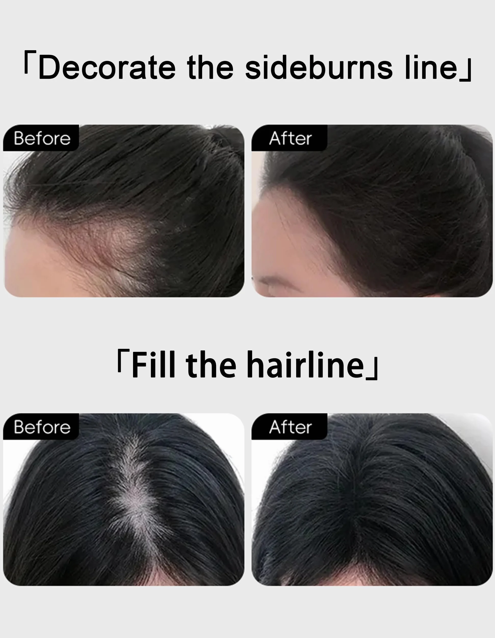 Erinde Braun Microblading kredka do brwi, trwała, wodoodporna i odporna na wycieranie, naturalne i zdefiniowane brwi, z mikrorozgałęzionym aplikatorem #02