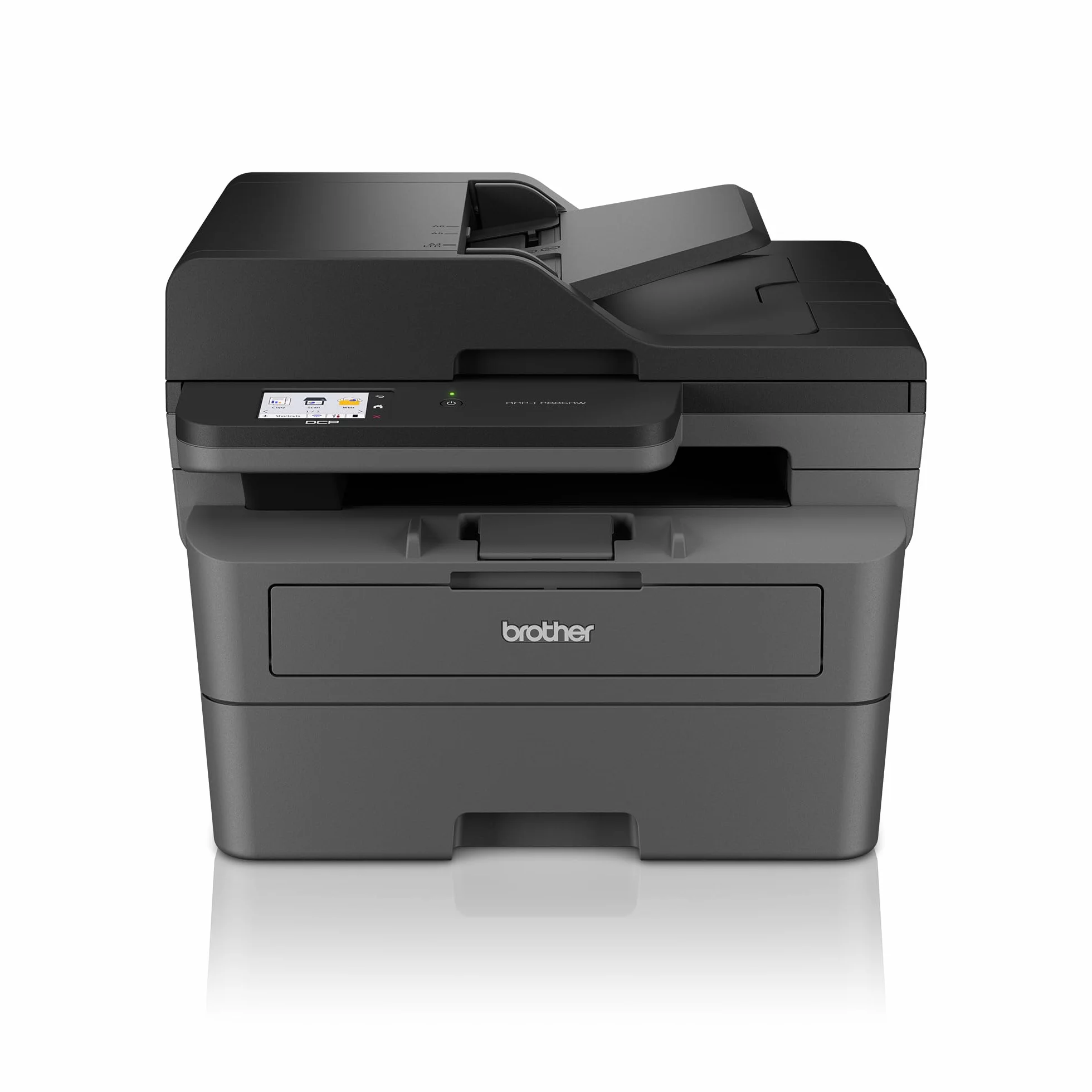 Brother DCP-L2665DW - wielofunkcyjna drukarka 3 w 1 (drukowanie/skanowanie/kopiowanie) czarno-biała - WiFi i Ethernet - automatyczna ładowarka - 50 arkuszy - 6-miesięczny bezpłatny okres próbny w