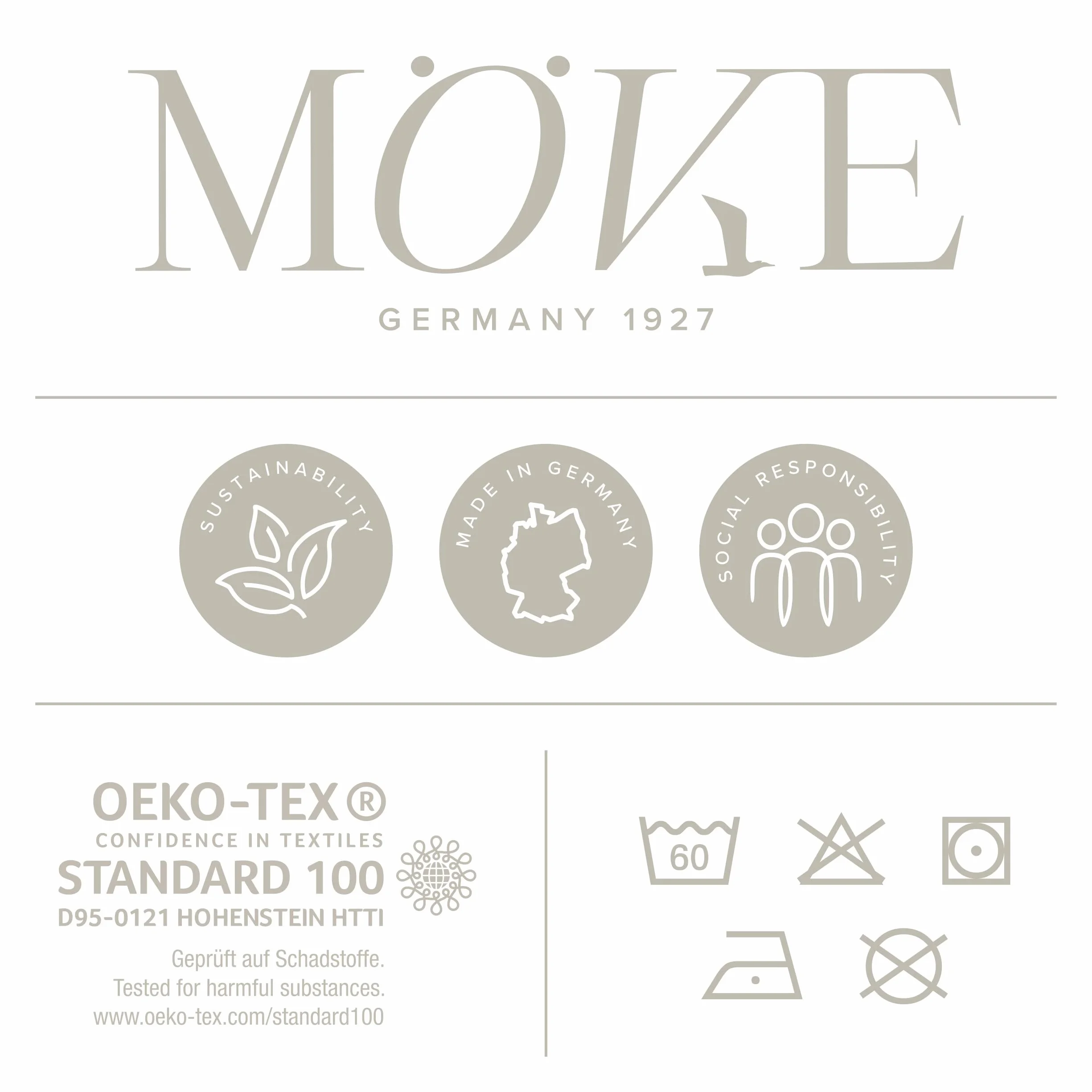 Möve Bamboo Luxe Ręcznik dla gości 30 x 50 cm 60% bawełny 40% wiskozy z celulozy bambusowej Steel Blue