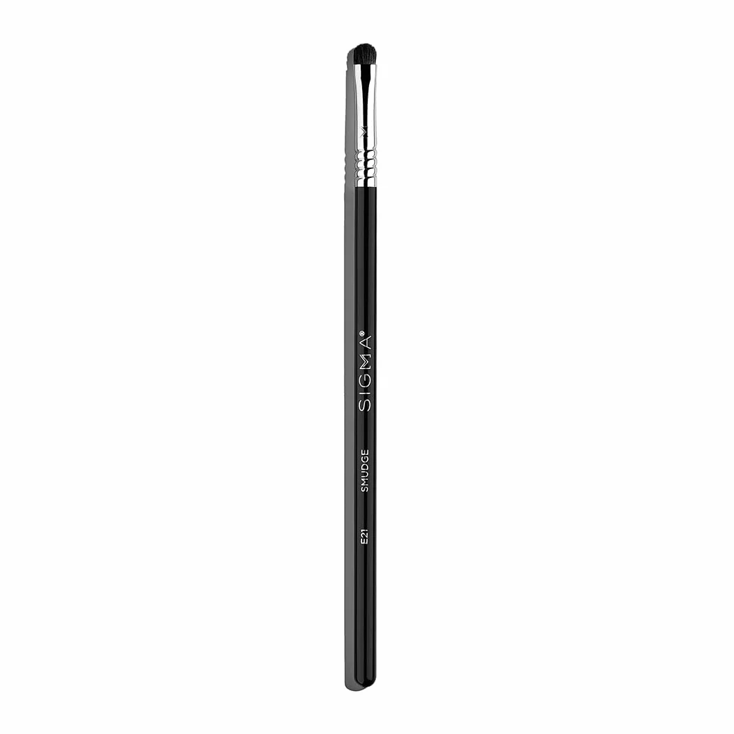 Sigma Beauty E21 - Pędzel do rozmazywania. Profesjonalne pędzle do makijażu oczu, wodoodporne, miękkie włókna syntetyczne, 2 lata