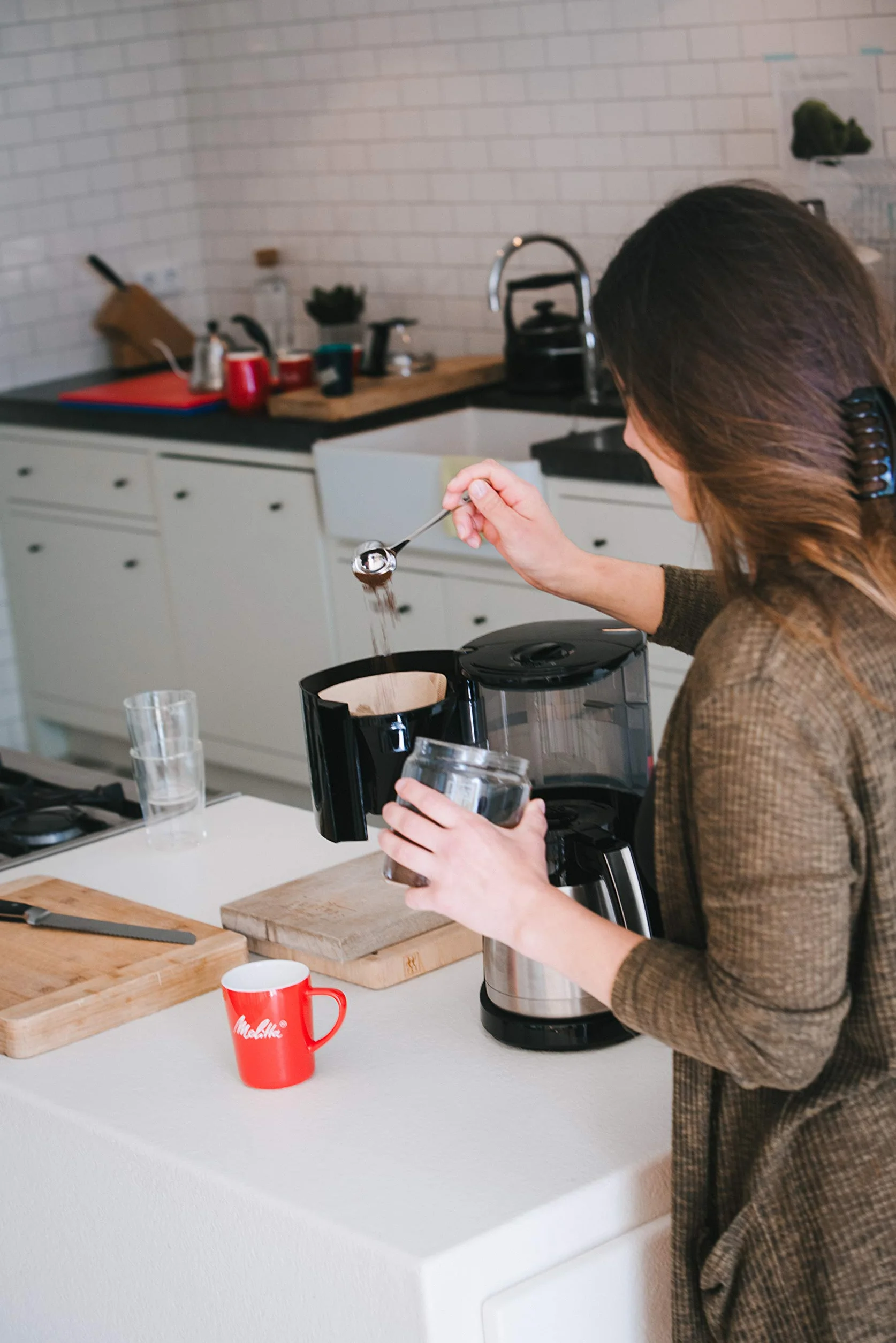 Melitta Coffee Coach torebki filtrujące 1x4 brązowe 40 sztuk papier