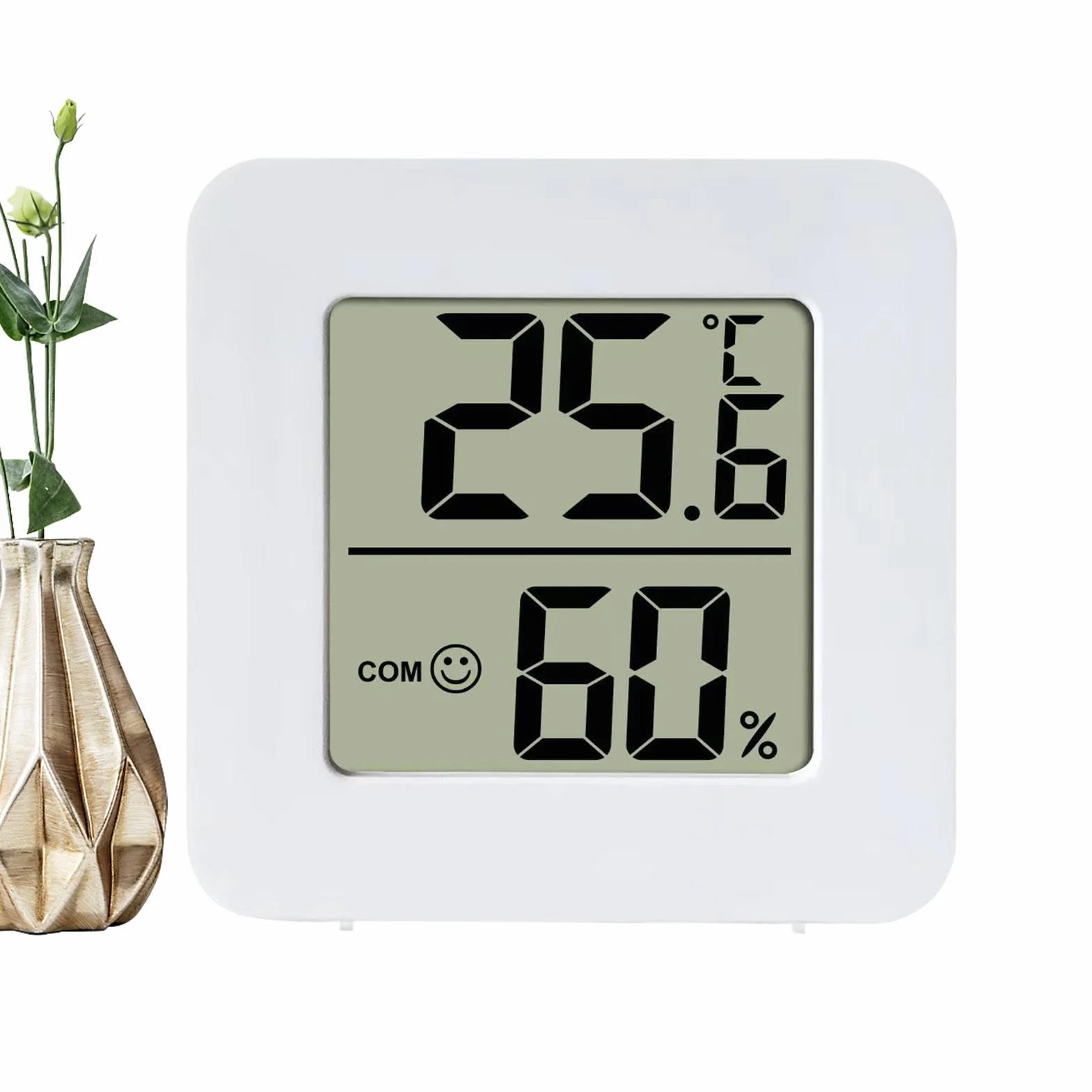 Cyfrowy Higrometr Miernik Wilgotności ze Wskaźnikiem Wyrażenia Termometr Temperatury Pokojowej