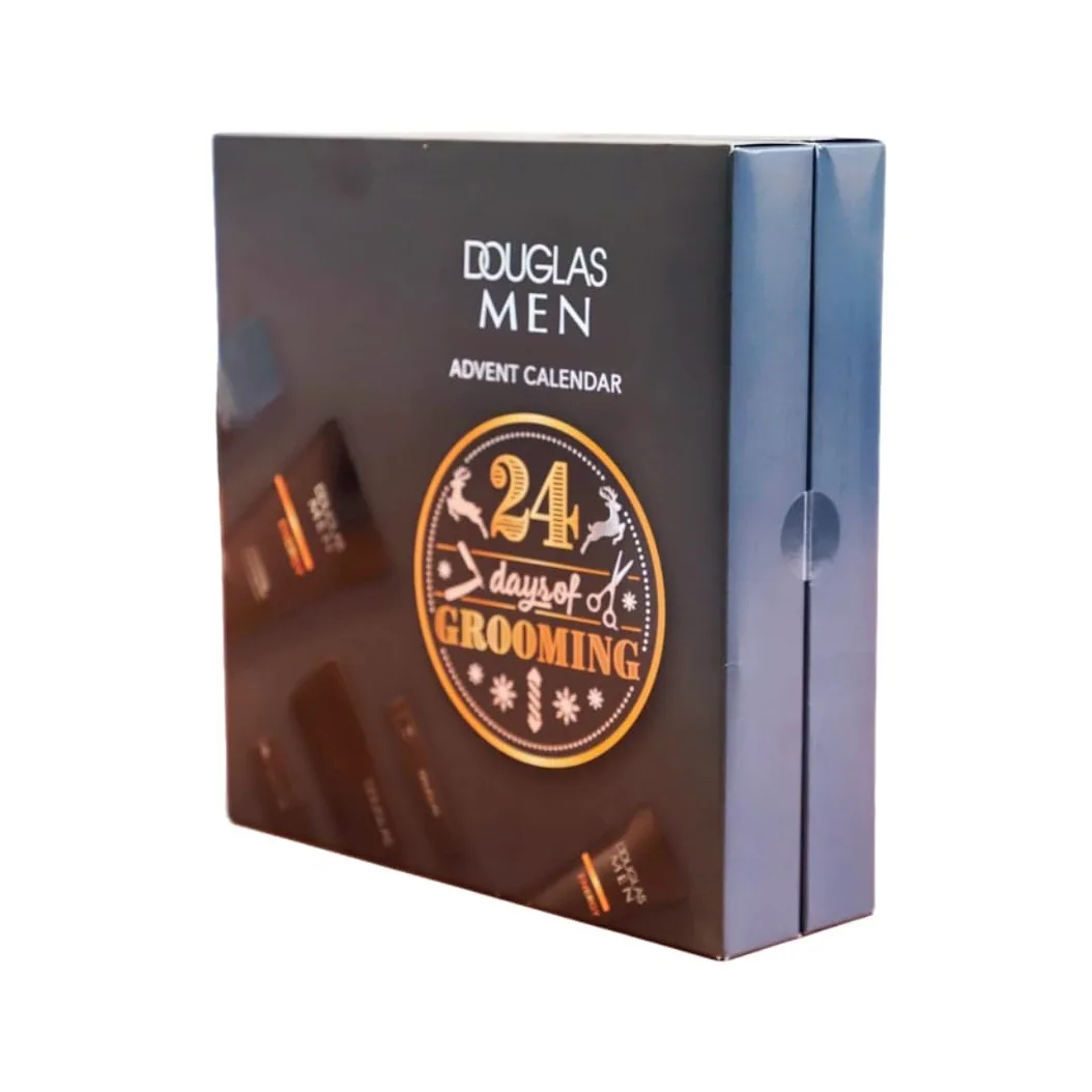 Douglas Adv Męski kalendarz Beauty – ekskluzywna edycja – 24 produkty do pielęgnacji kosmetyków, kalendarz adwentowy dla mężczyzn, kalendarz bożonarodzeniowy o wartości 140 €, dla mężczyzn
