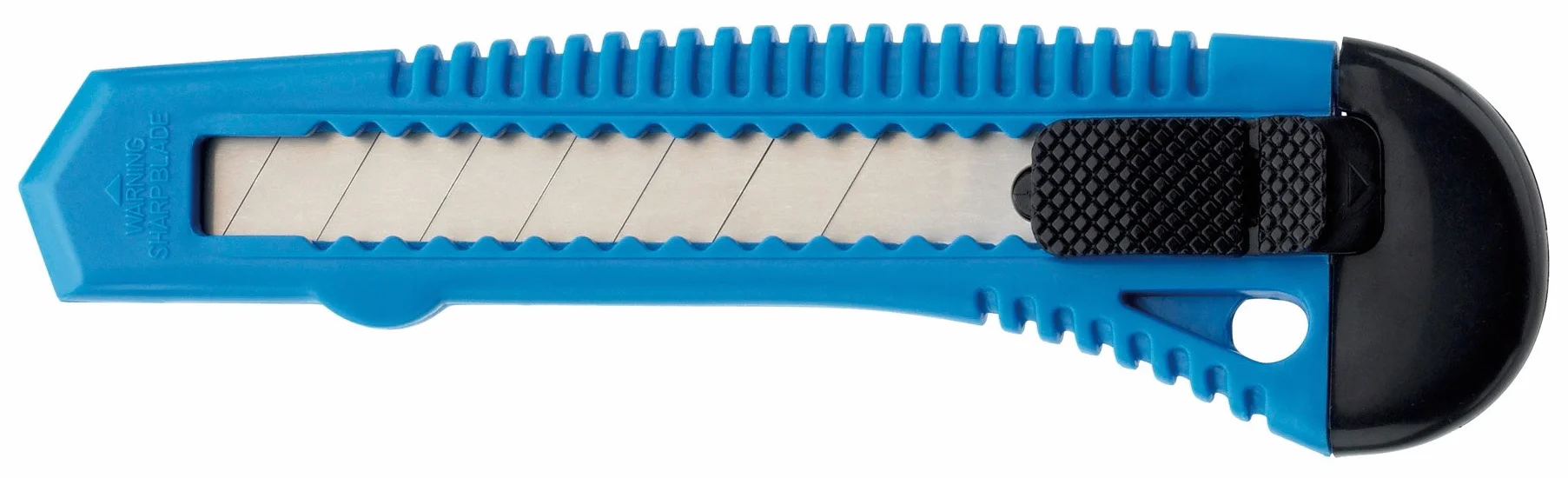 Westcott Nóż biurowy z zatrzaskowym ostrzem 18 mm plastikowy niebieski