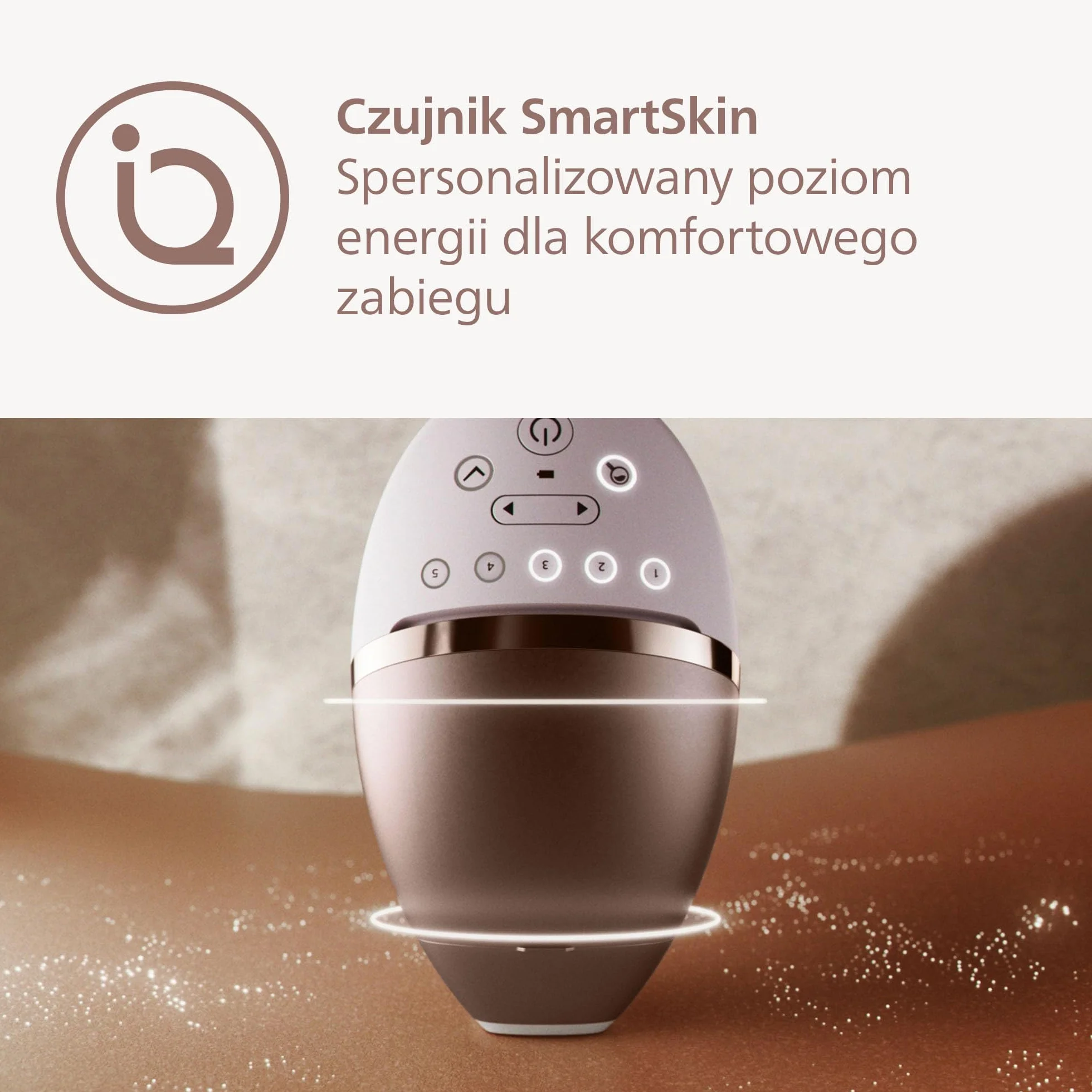 Philips Lumea Urządzenie IPL z serii 9000 — urządzenie do usuwania włosów, alternatywa dla laserowego usuwania włosów, technologia SenseIQ, 3 nasadki: do ciała, twarzy i precyzyjna, BRI955/00