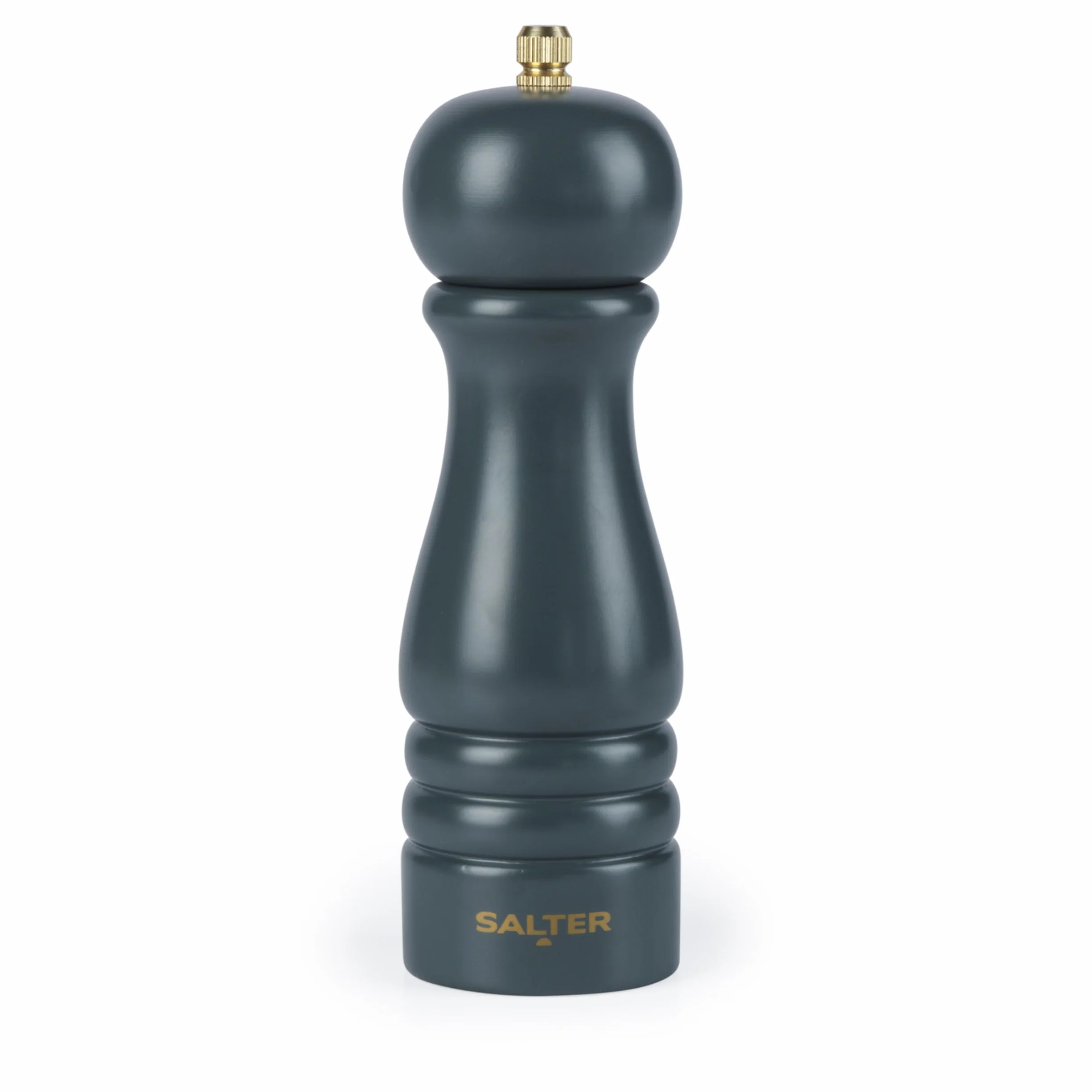 Salter Olea Mlynek do soli i pieprzu drewniany z ceramicznym mechanizmem zielony