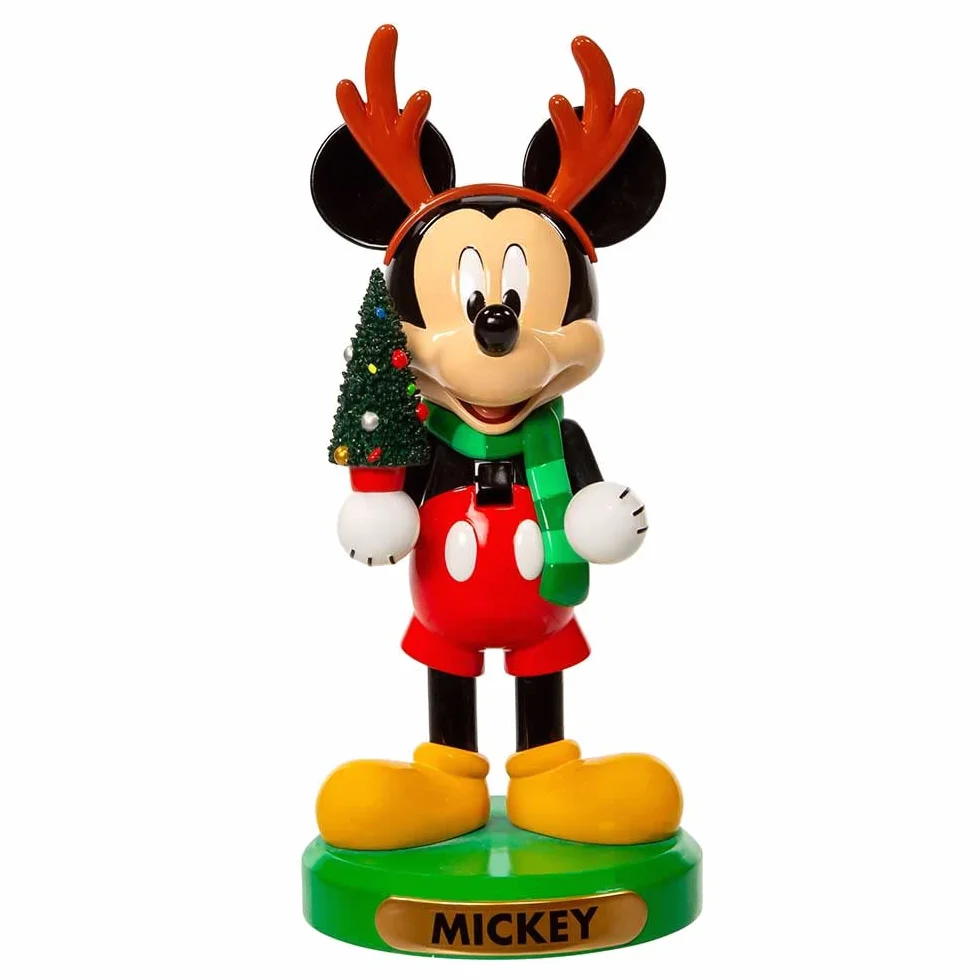 Disney Kurt Adler 15 cm Myszka Miki z tłuczkiem do orzechów