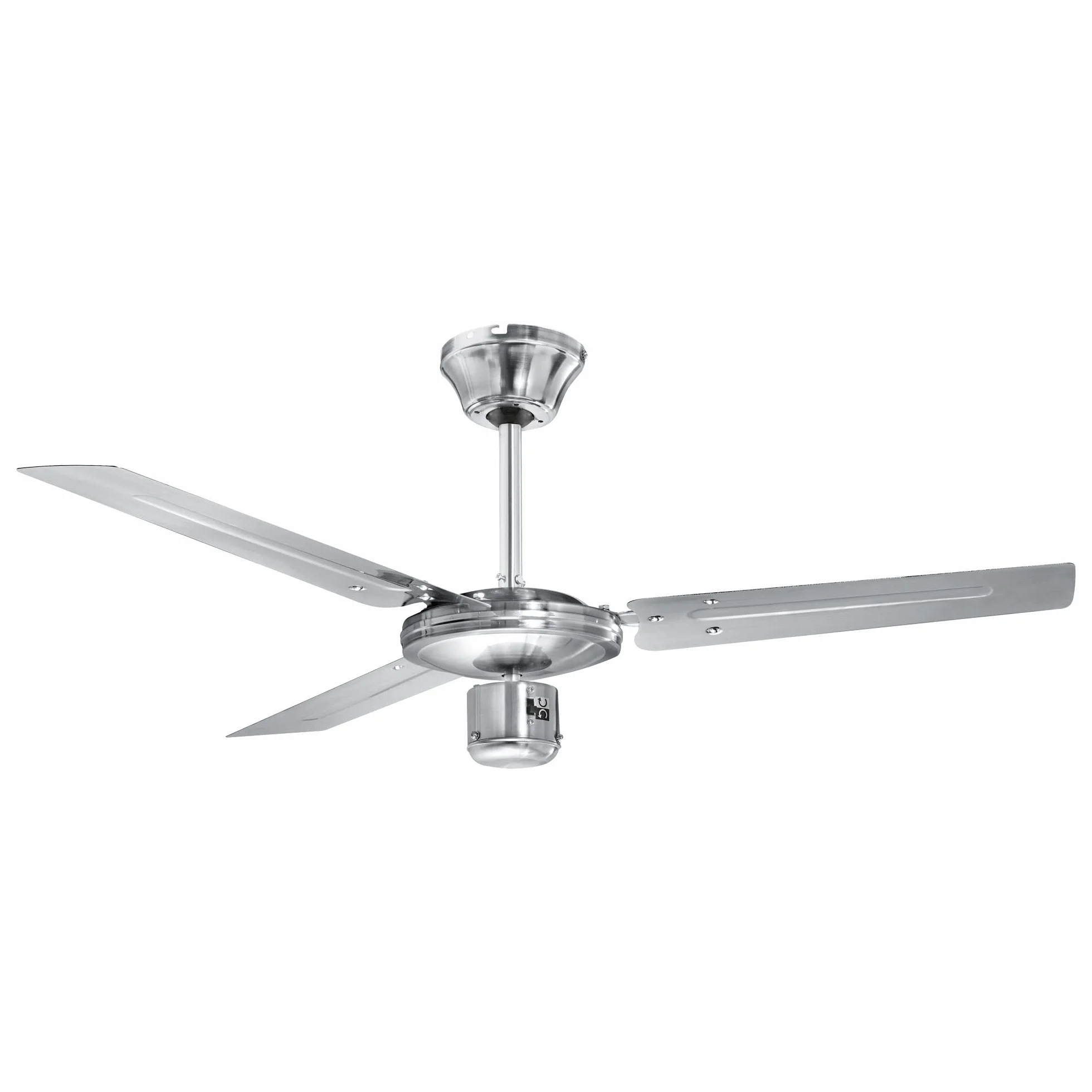 ProfiCare Wentylator Sufitowy PC-DVL 3071 122 cm 60 W Stal Nierdzewna 4 Poziomy Mocy Funkcja Odwrotna Lato/Zima