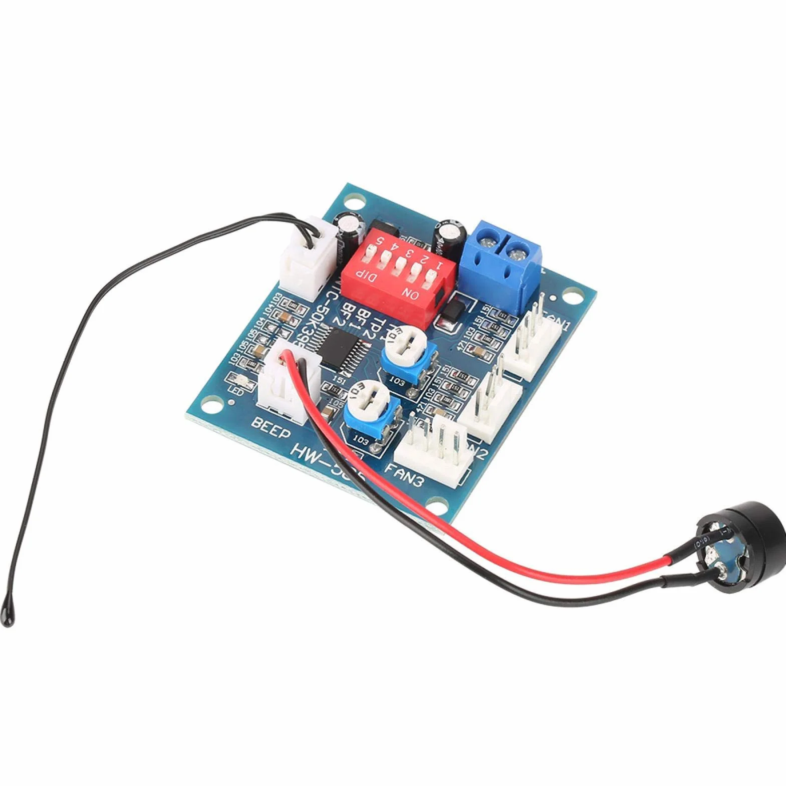 DC 12 V Czteroprzewodowy PWM regulator prędkości wentylatora moduł regulatora prędkości regulowany moduł do PC