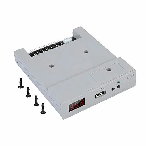 Estink Emulator Napędu Dyskietek USB SSD, 3,5 Cala, 1,44 MB, FAT32, Plug and Play, Biały, Kompatybilny ze Sprzętem Sterowania Przemysłowego