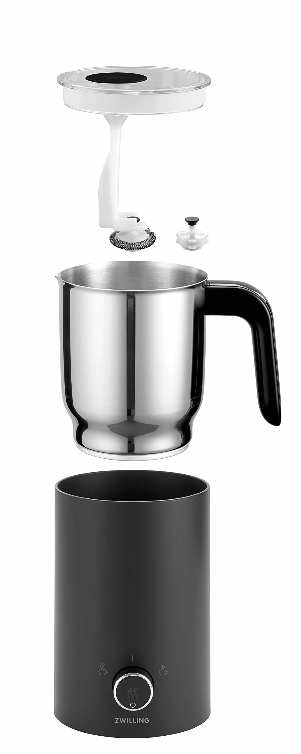ZWILLING ENFINIGY spieniacz do mleka elektryczny 400 ml czarny