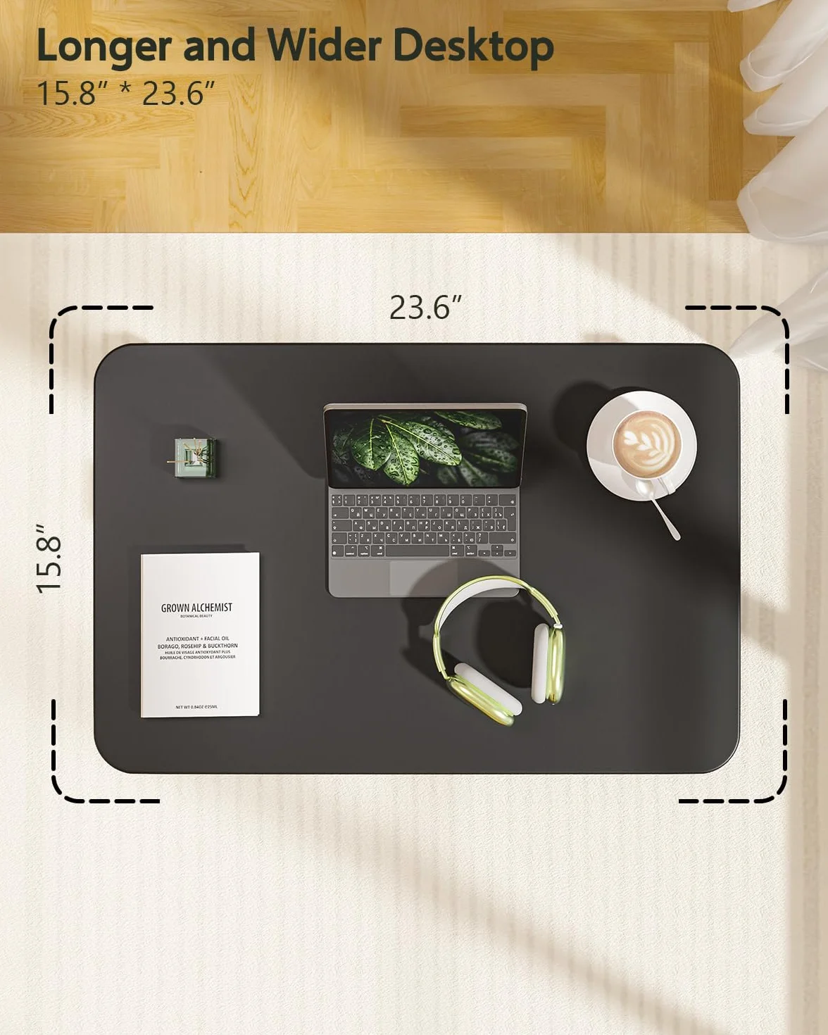WALKINGDESK Biurko mobilne z regulacją wysokości 60 x 40 cm, białe