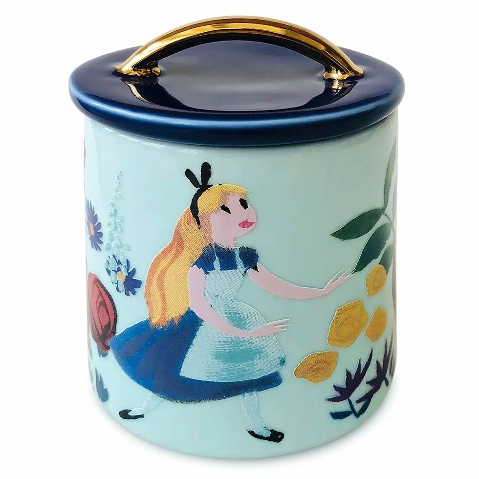 Disney Alice in Wonderland Mary Blair Creamer Sugar Bowl Set