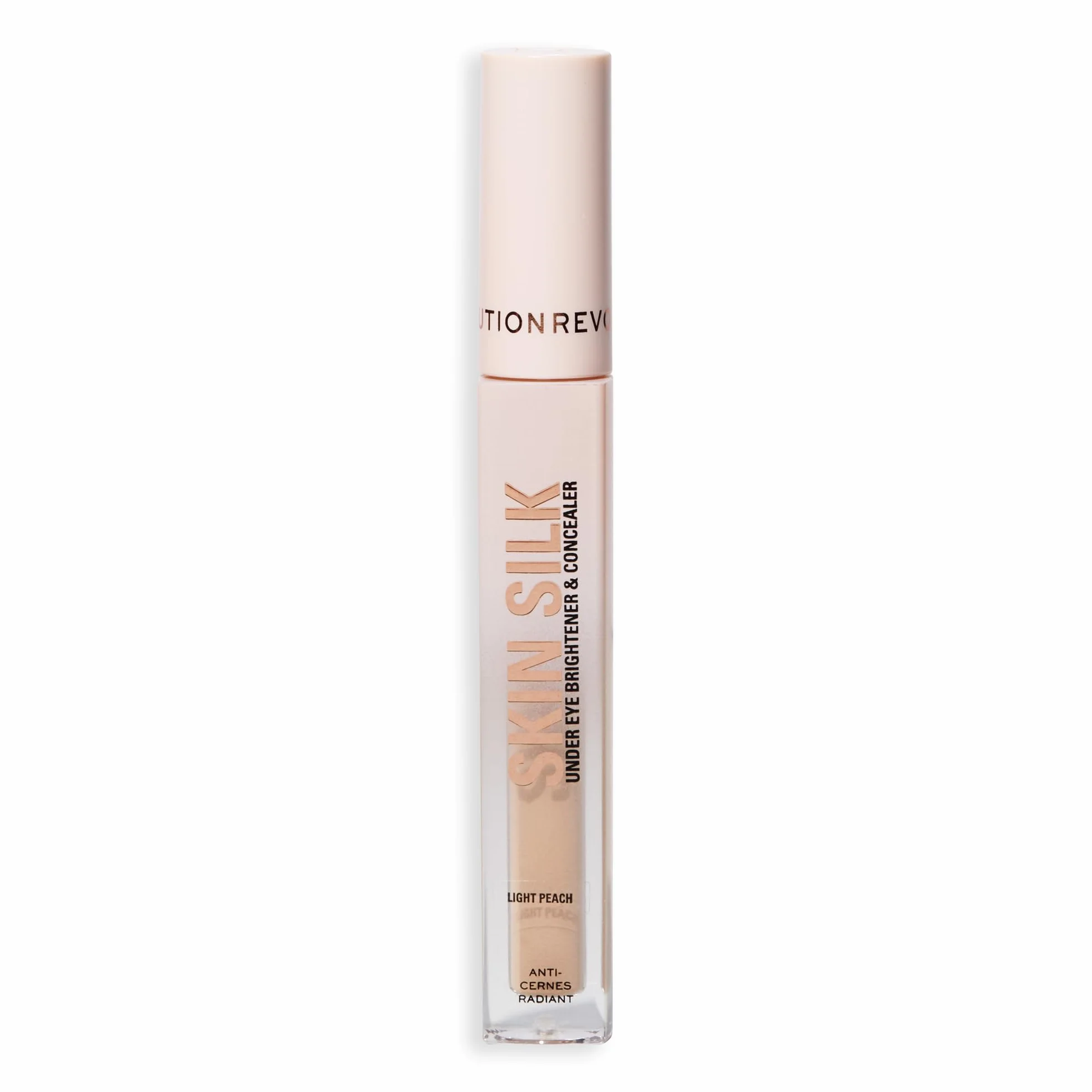 Revolution Beauty London Skin Silk Radiant Podkład do Twarzy, Jasna Brzoskwinia, 4 ml
