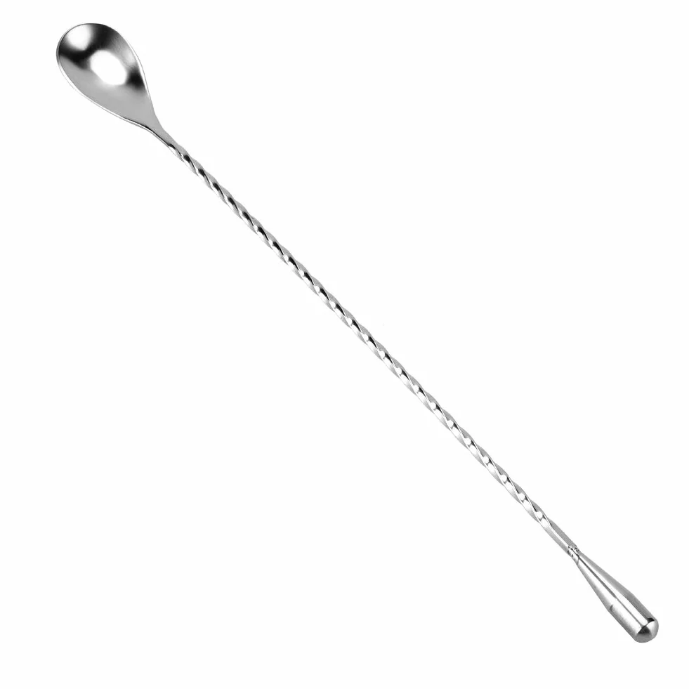 Łyżka do mieszania koktajli 31 cm stal nierdzewna długa rączka