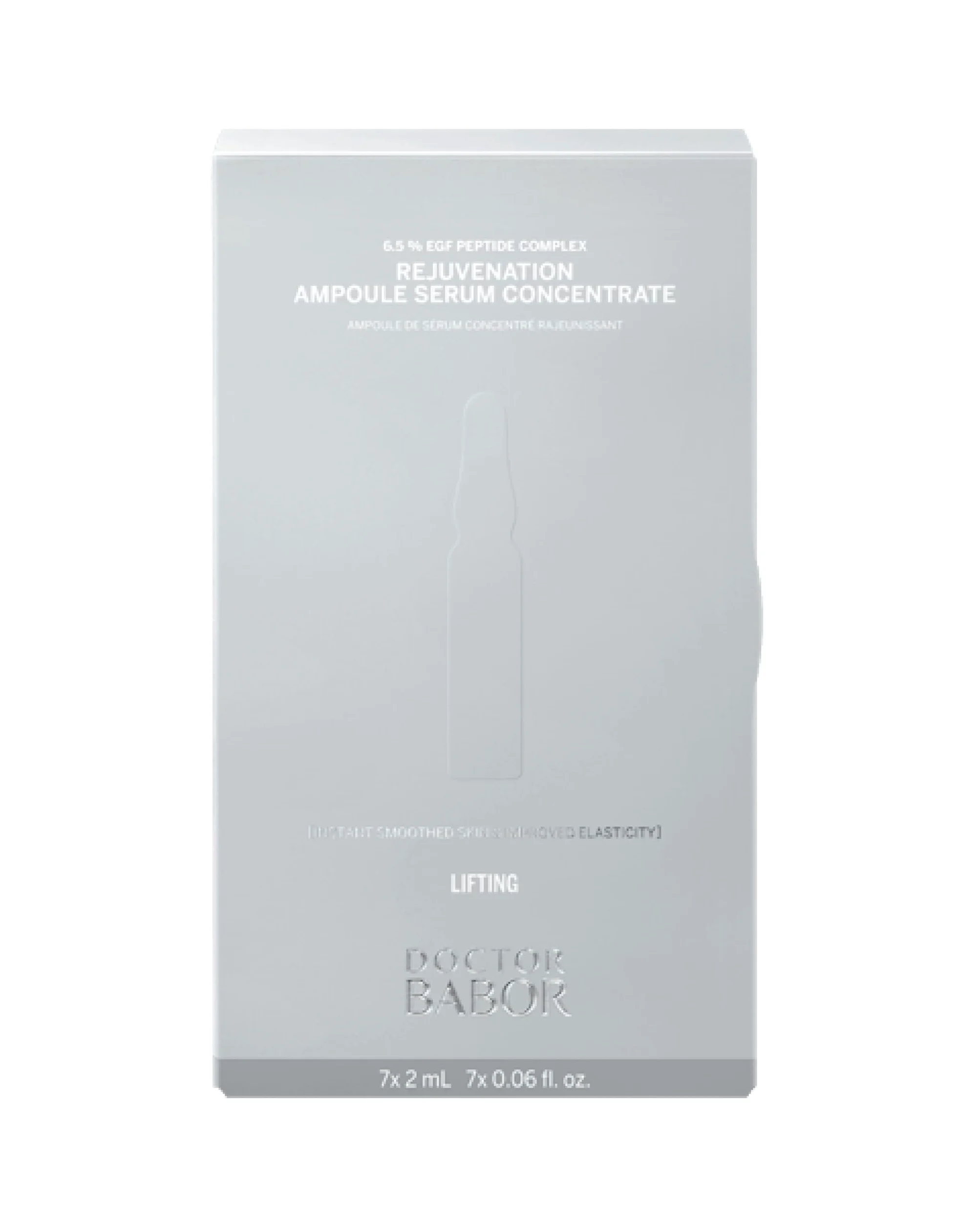 DOCTOR BABOR regenerujące serum ampoule koncentrat | ampułki do twarzy | przeciwstarzeniowe i nawilżające | kompleks peptydów, kwas hialuronowy | jędrniejszy i gładszy wygląd skóry | wegańskie | 7 x 2