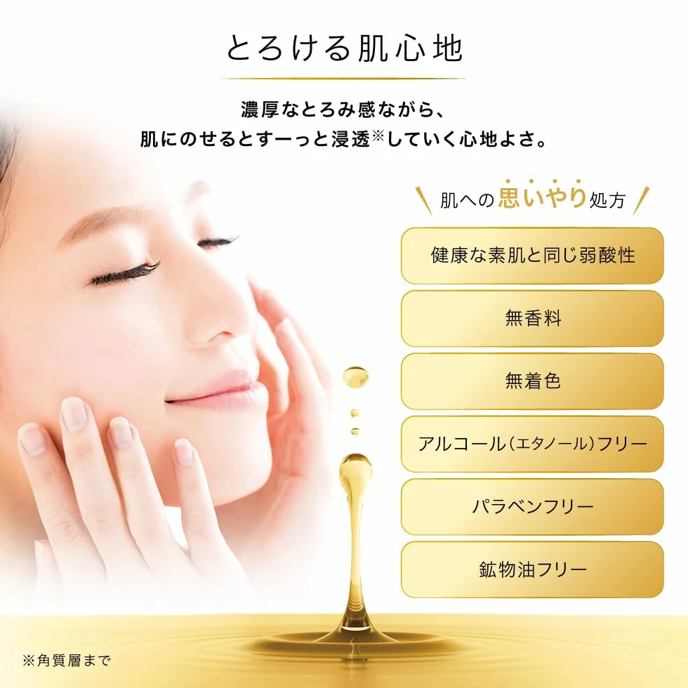 Hada Labo Gokujun Premium, Lait Hydratant Acide Hyaluronique 140mL