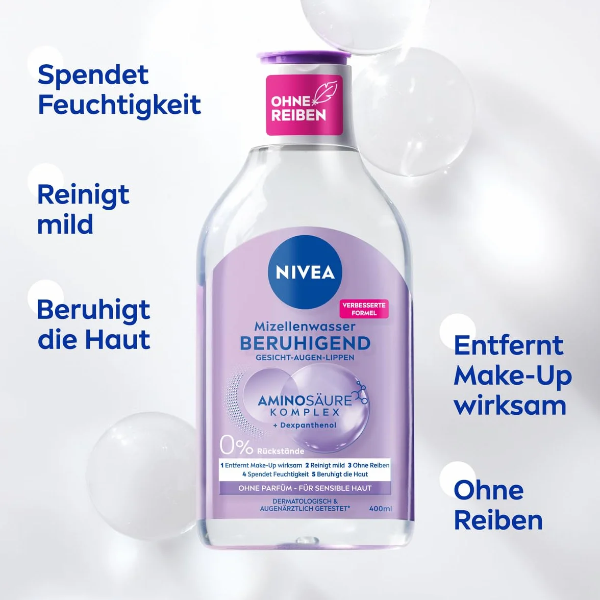 Nivea Aminosaure Komplex Woda Micelarna, 400 ml