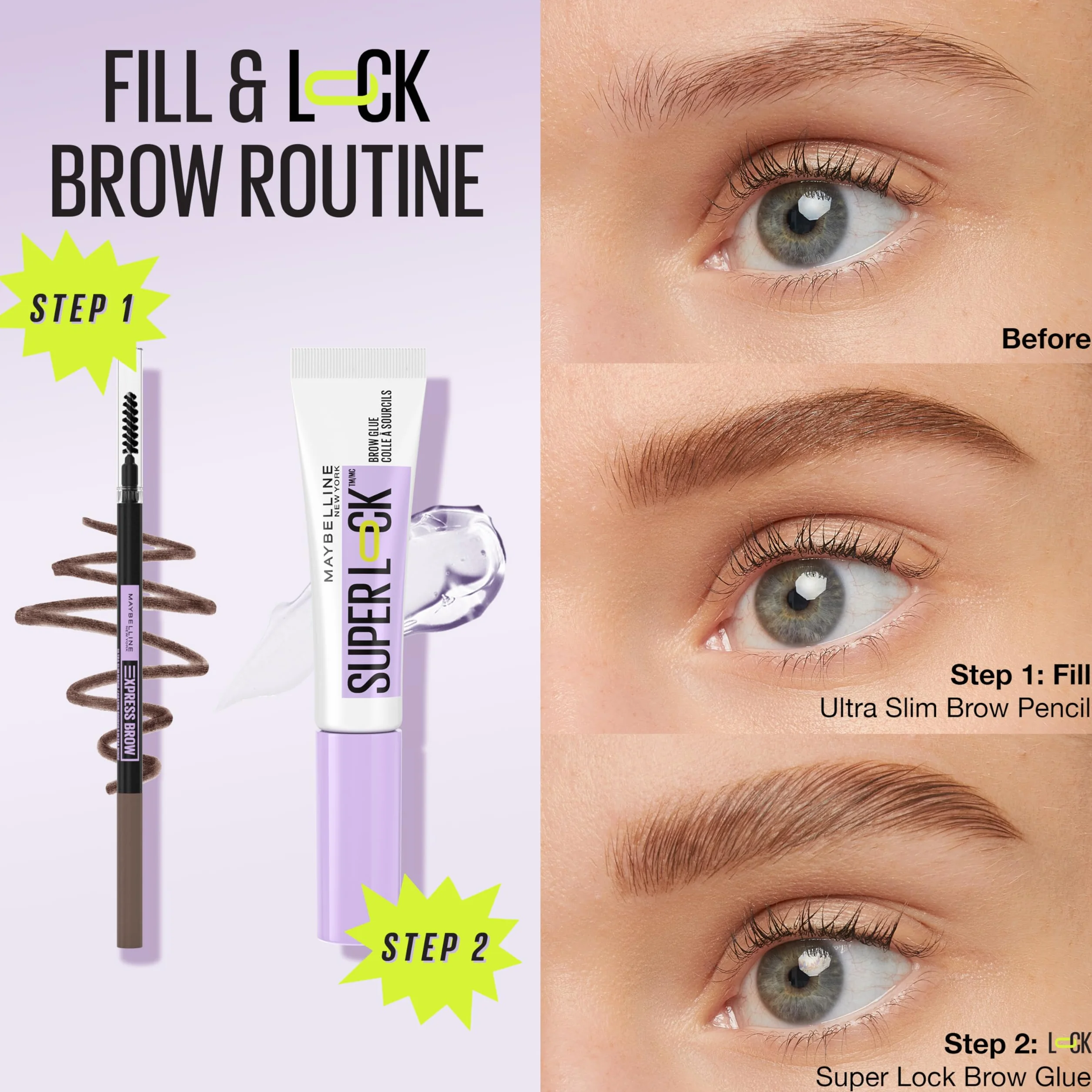 Maybelline New York Superlock żel do brwi