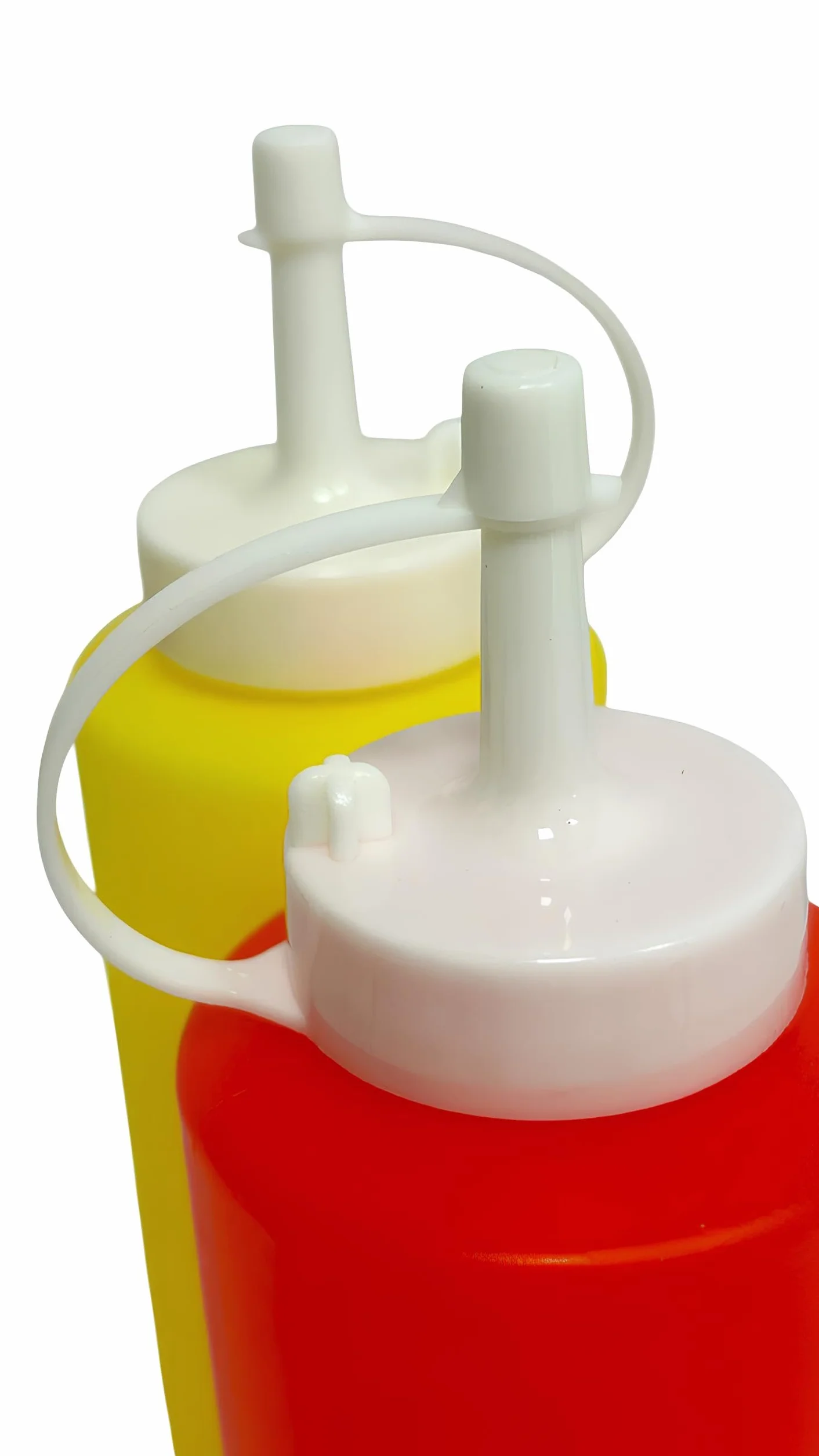 Butelki dozowniki sosów 375 ml plastikowe wielokrotnego użytku ketchup majonez musztarda