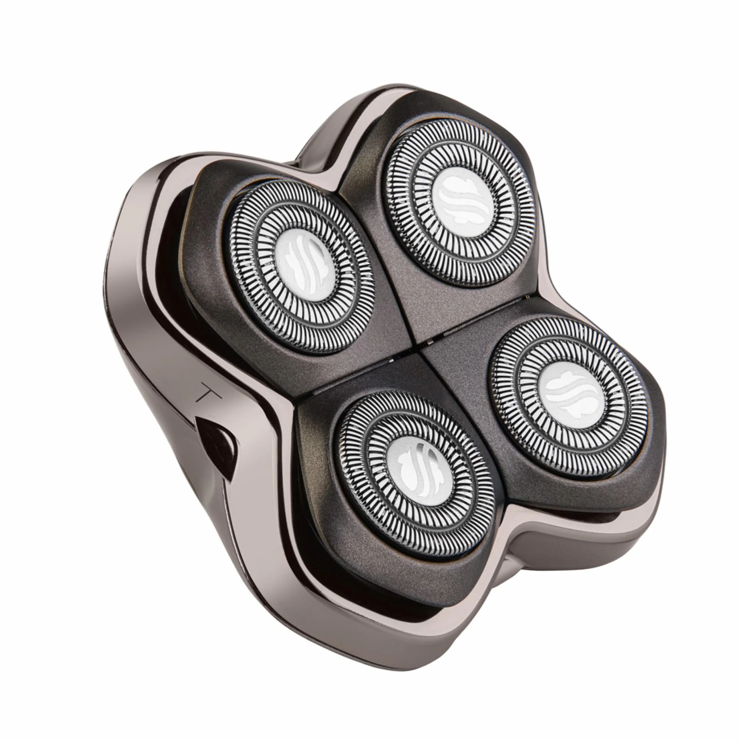 Skull Shaver Forte PRO 4-głowicowe wymienne ostrze – do golarek do pocałunków pitbull, dłoni i motyla, pielęgnacja brody, golenie ciała i łysienia główki