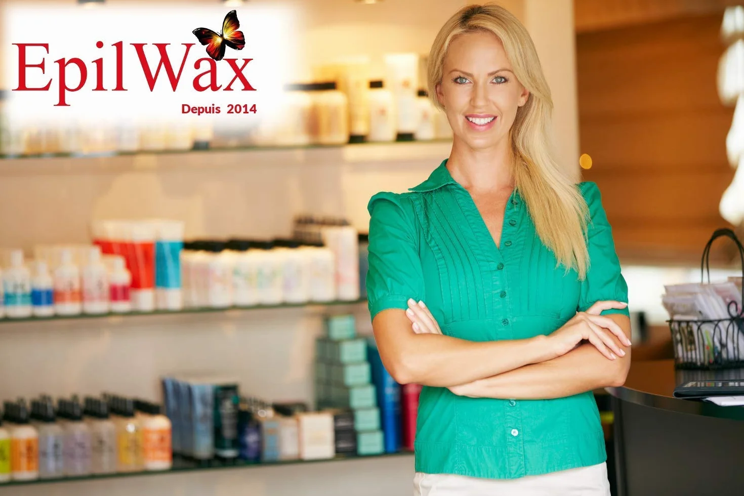 epilwax SAS – Kit d 'Hair Entnahme Solo Full/komplett zu La Wosk jednorazowy, różne zapachy, z kołem Grand model do nóg, pach i ciała