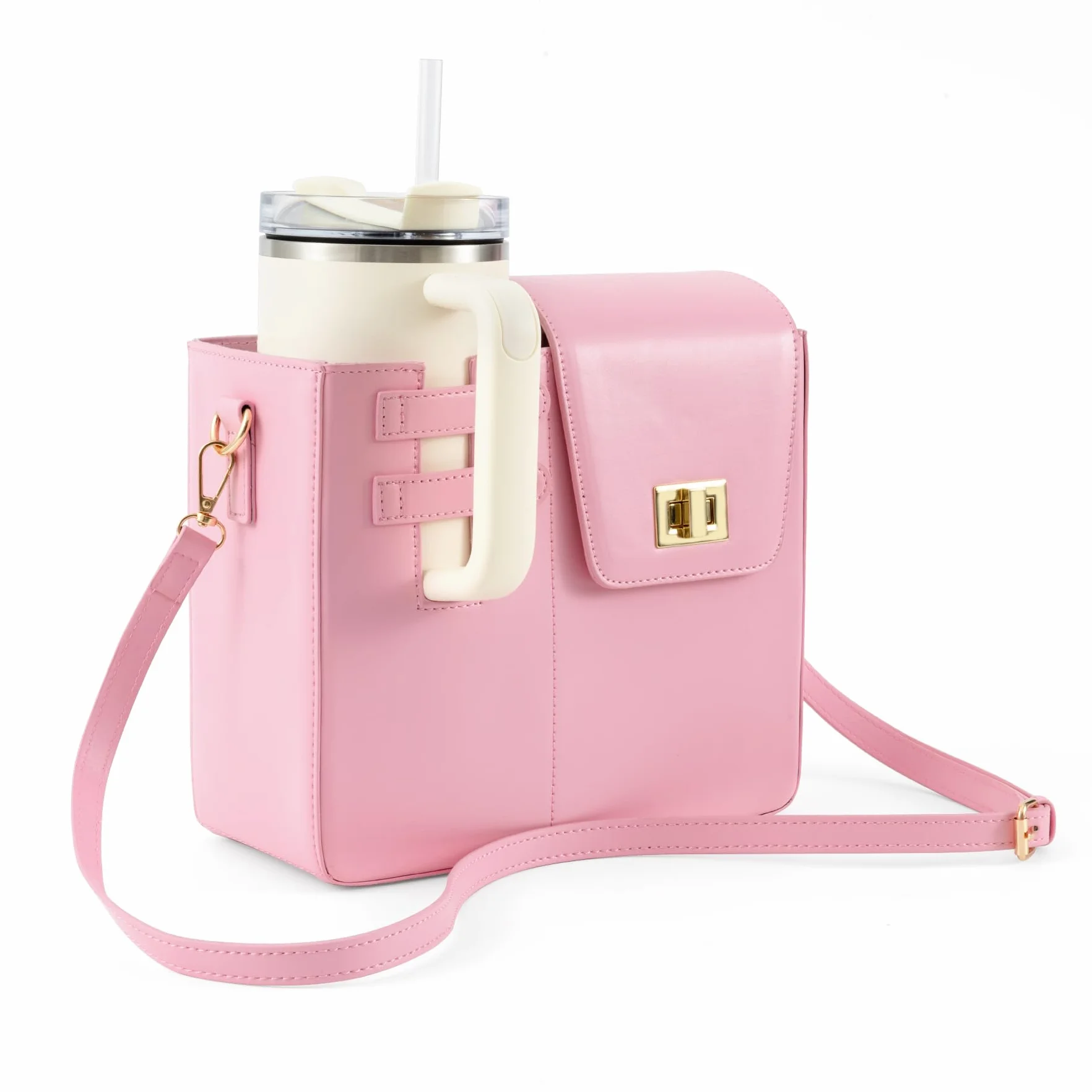 Stanley Cup torba z kieszenią i regulowanym paskiem na ramię Crossbody Bag