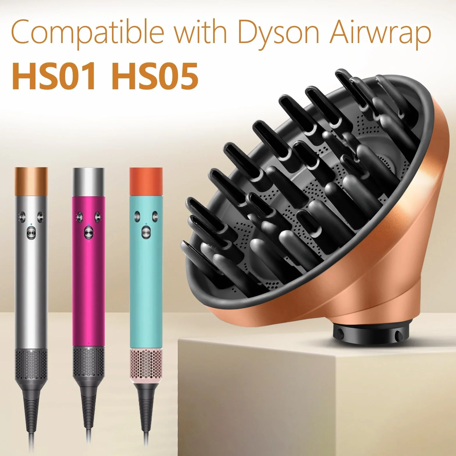 Ulepszona nasadka dyszy dyfuzora do Dyson Airwrap Styler, dyfuzor suszarki do włosów, akcesoria części, 973365-01