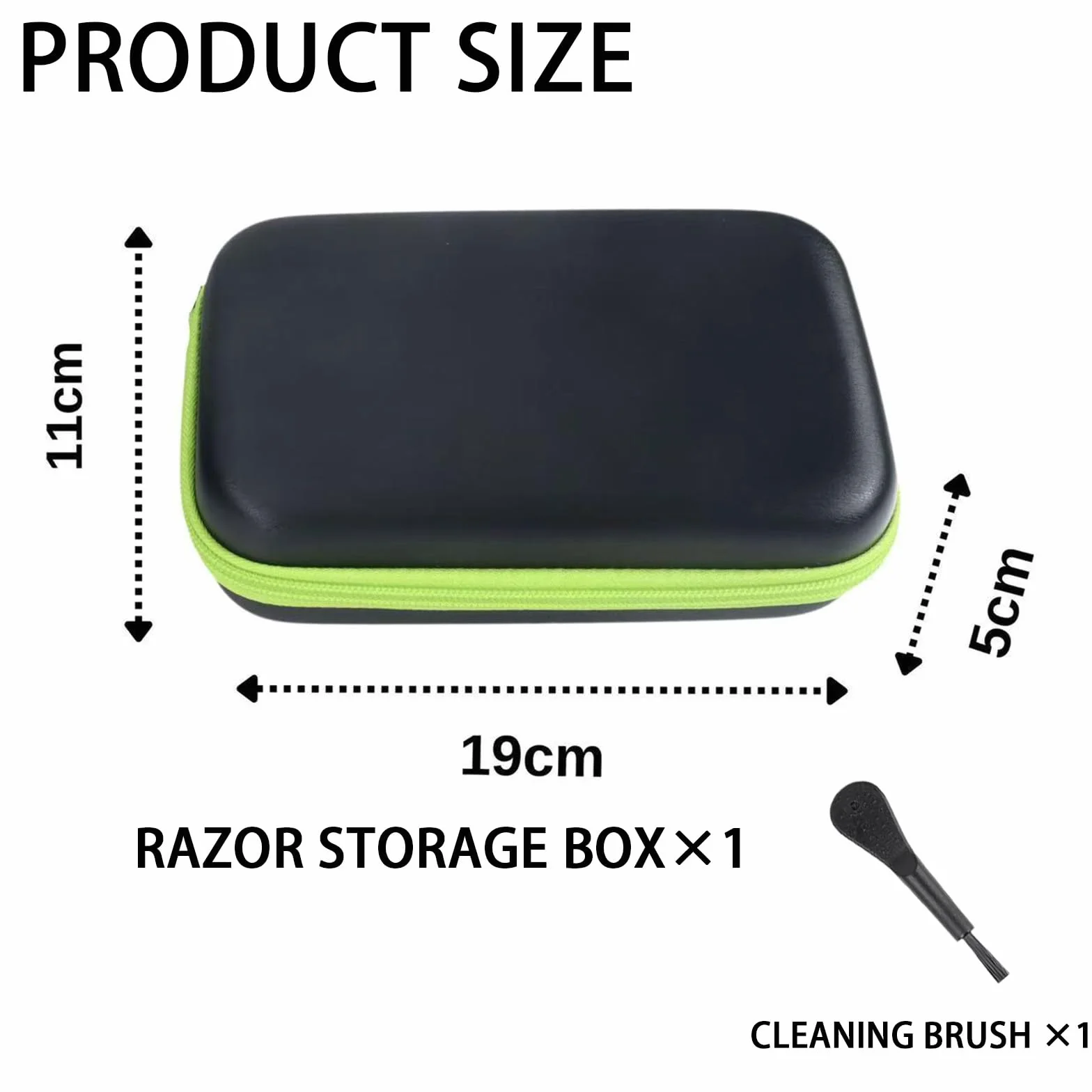 Etui do Philips Oneblade Qp2520/30/70/90, Qp2620/30, Qp2724, Qp2824/30/34, Qp6550, czarny, 25 cm x 19.5 cm x 3.08 cm, Nowoczesny