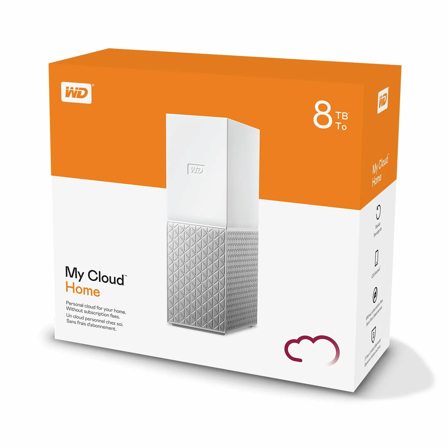 WD 8TB My Cloud Home Personal Cloud